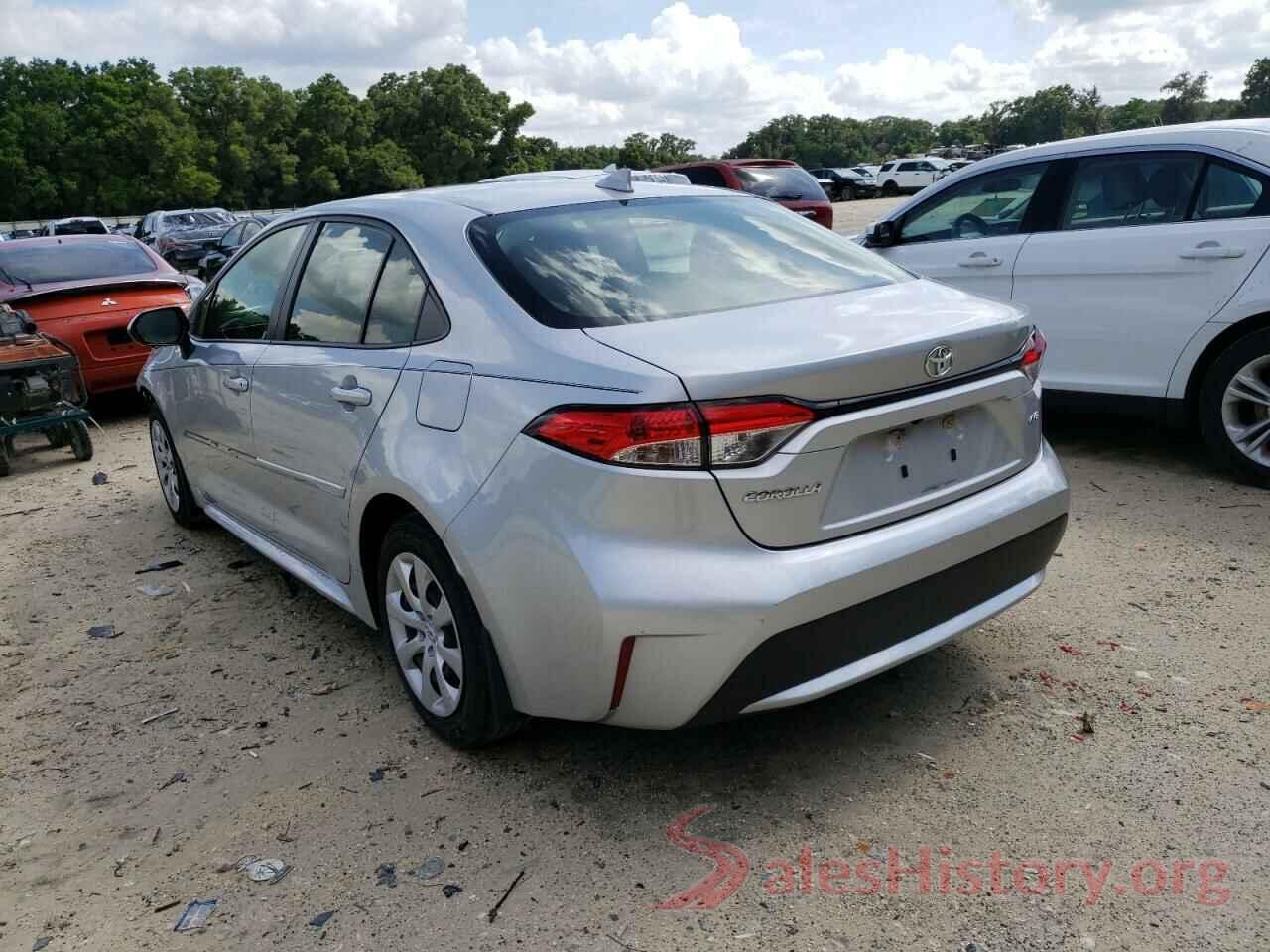 JTDEPRAE3LJ074060 2020 TOYOTA COROLLA