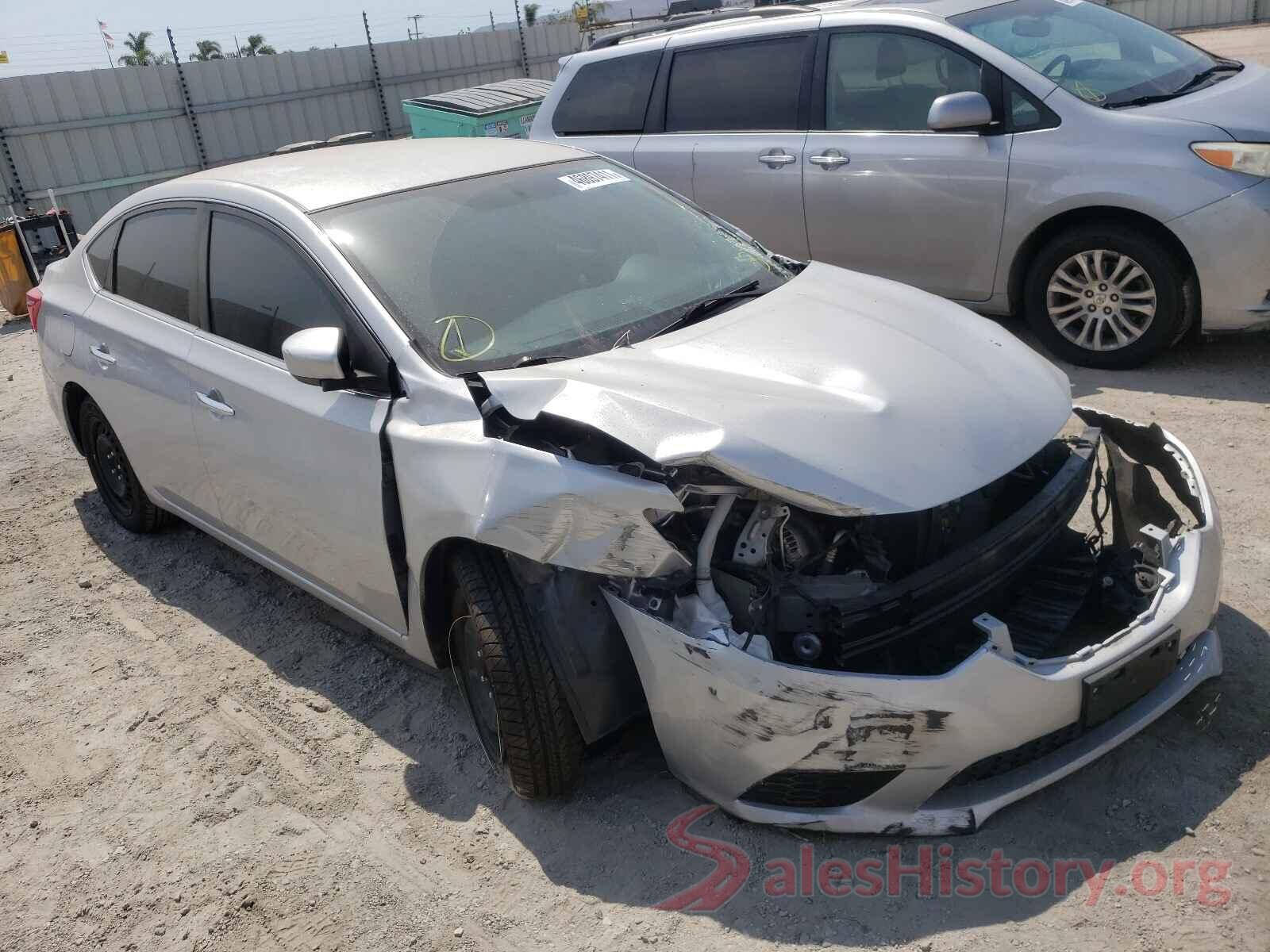 3N1AB7AP7HY406123 2017 NISSAN SENTRA