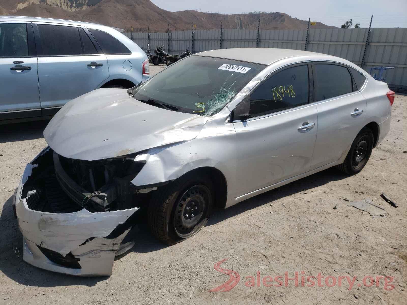 3N1AB7AP7HY406123 2017 NISSAN SENTRA