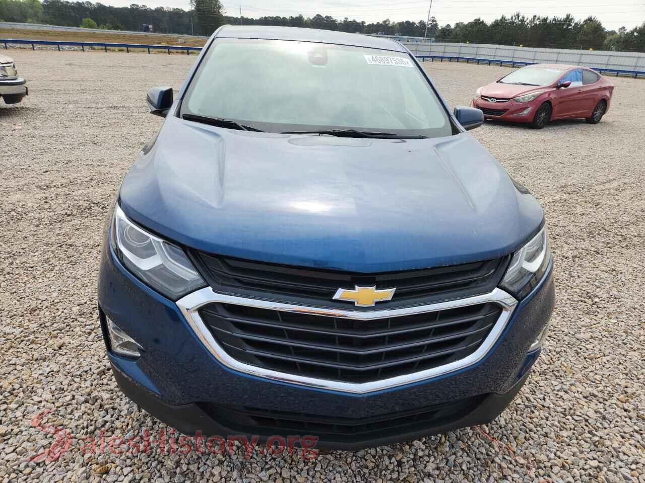 2020 CHEVROLET EQUINOX VIN 3GNAXJEVXLL280146, rear view