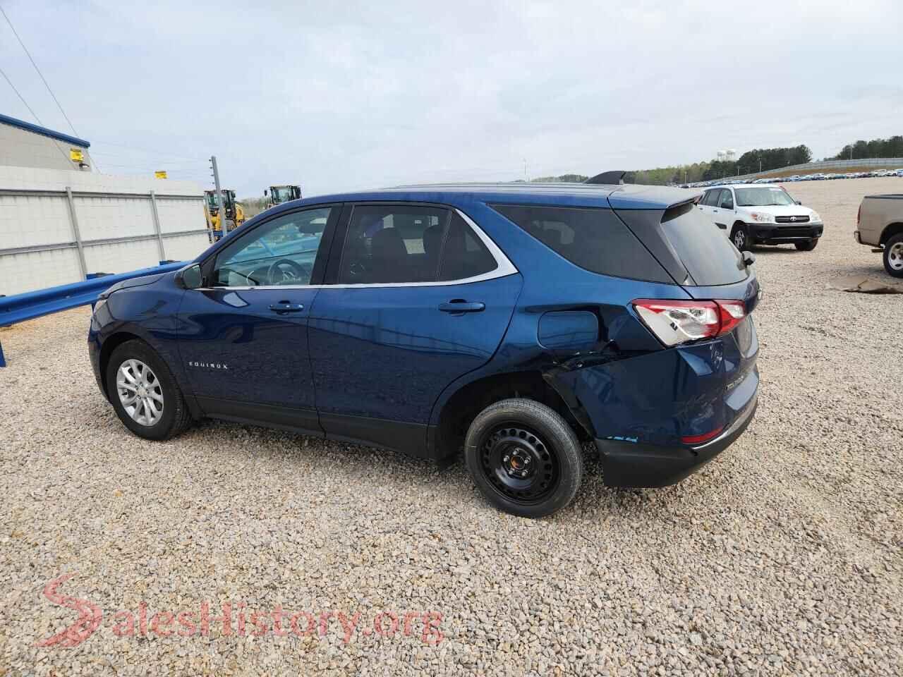 2020 CHEVROLET EQUINOX VIN 3GNAXJEVXLL280146, front view