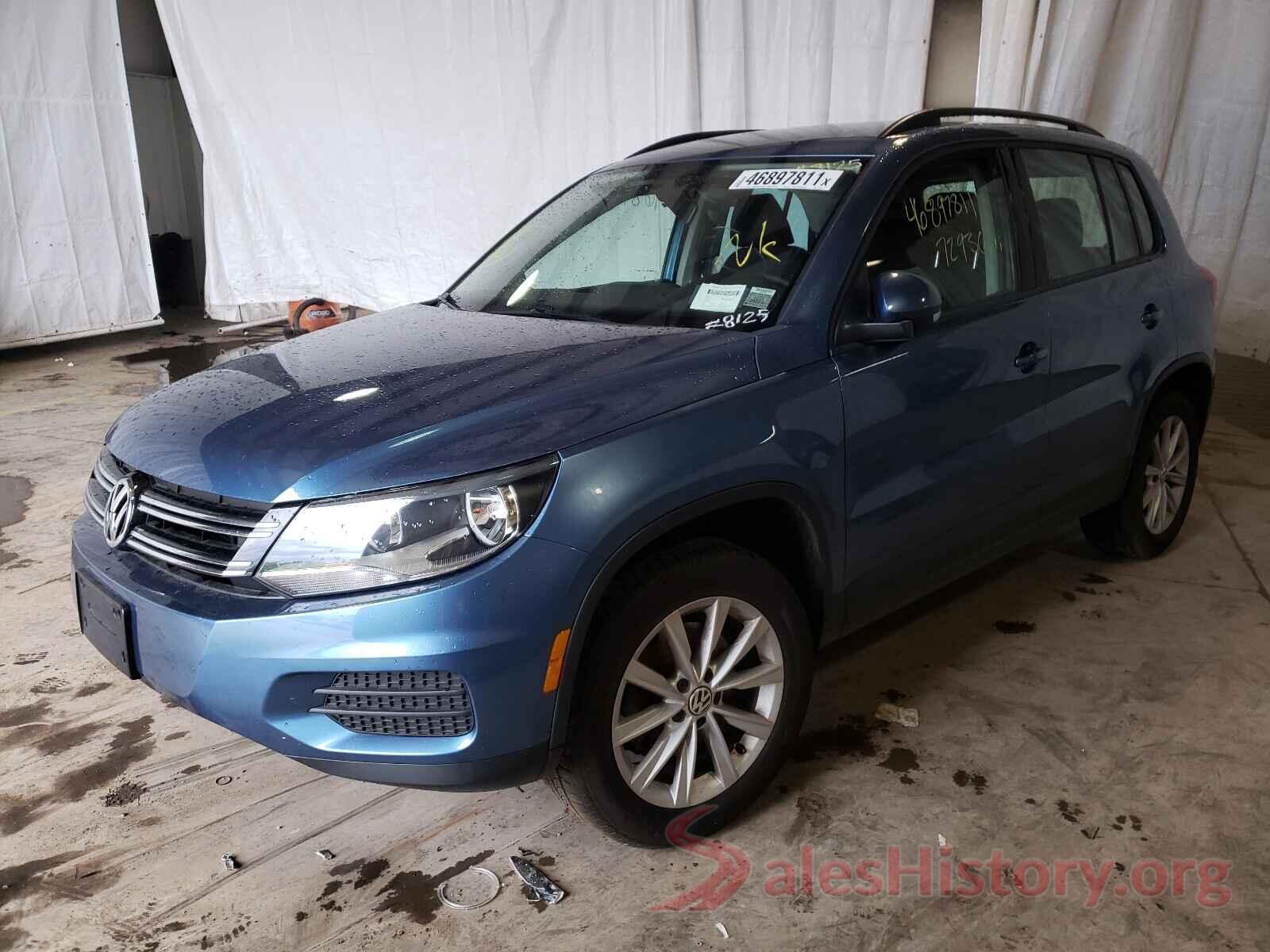 WVGBV7AX5HK047180 2017 VOLKSWAGEN TIGUAN