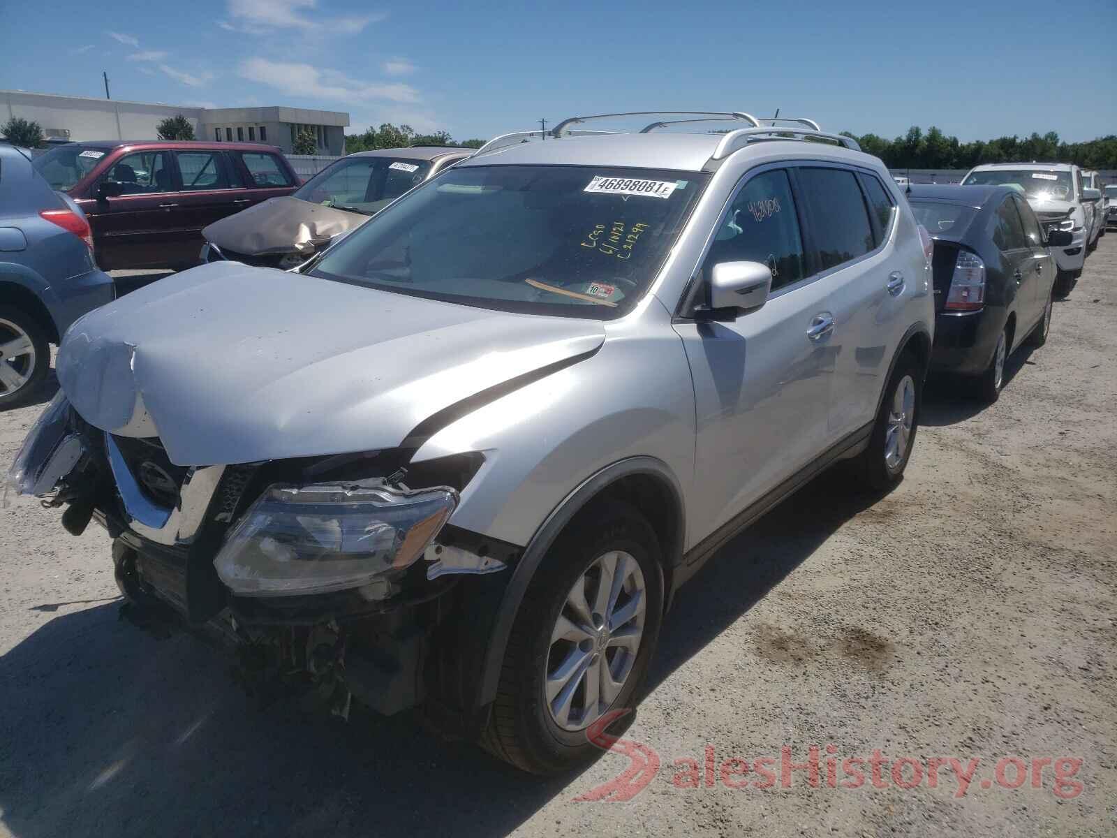 KNMAT2MT5GP732606 2016 NISSAN ROGUE