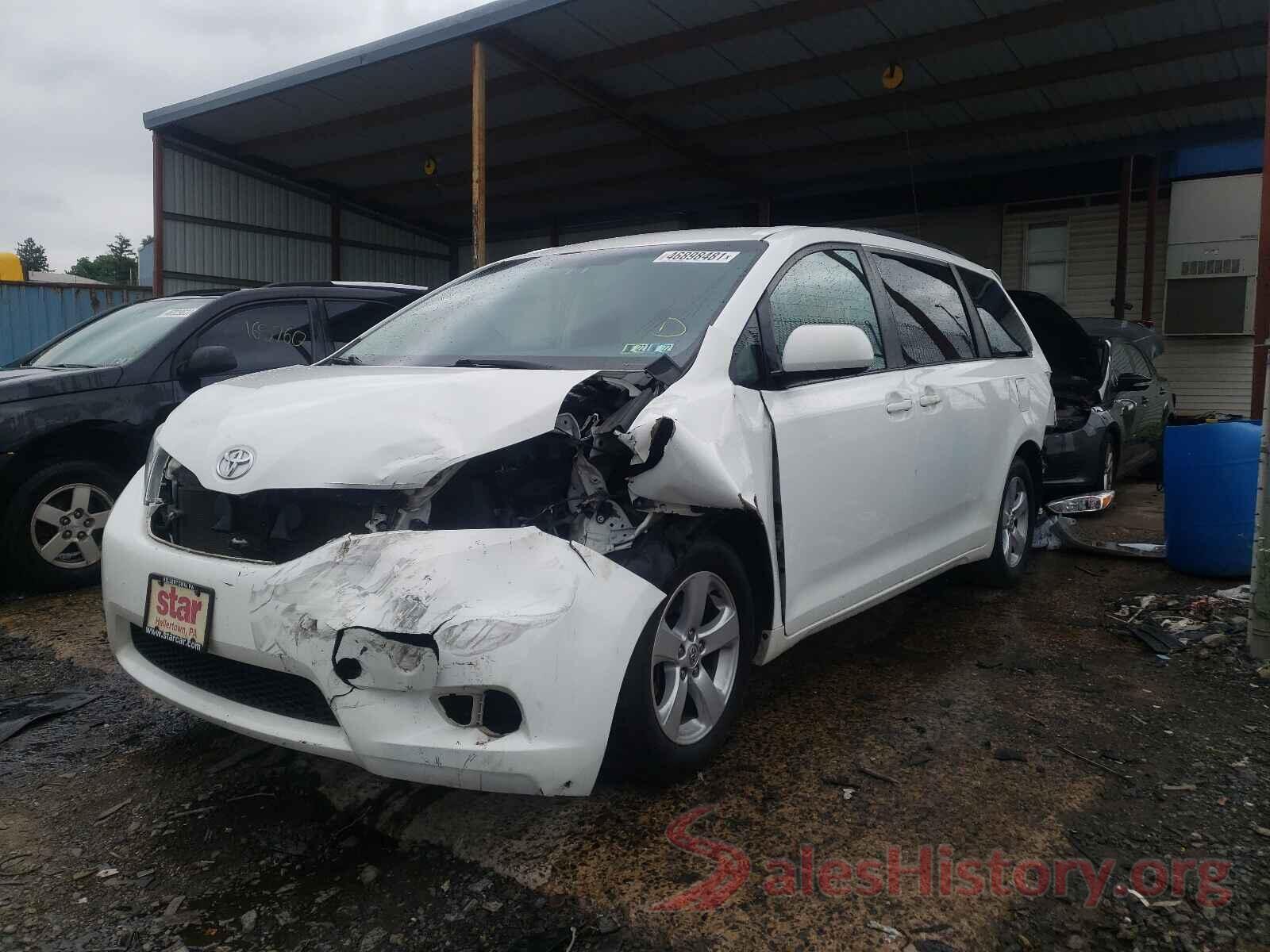 5TDKK3DC5GS726761 2016 TOYOTA SIENNA