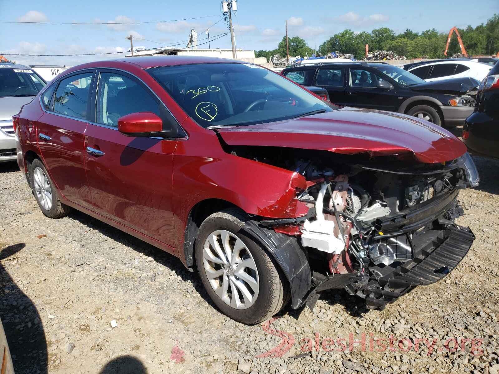 3N1AB7AP2KY391862 2019 NISSAN SENTRA