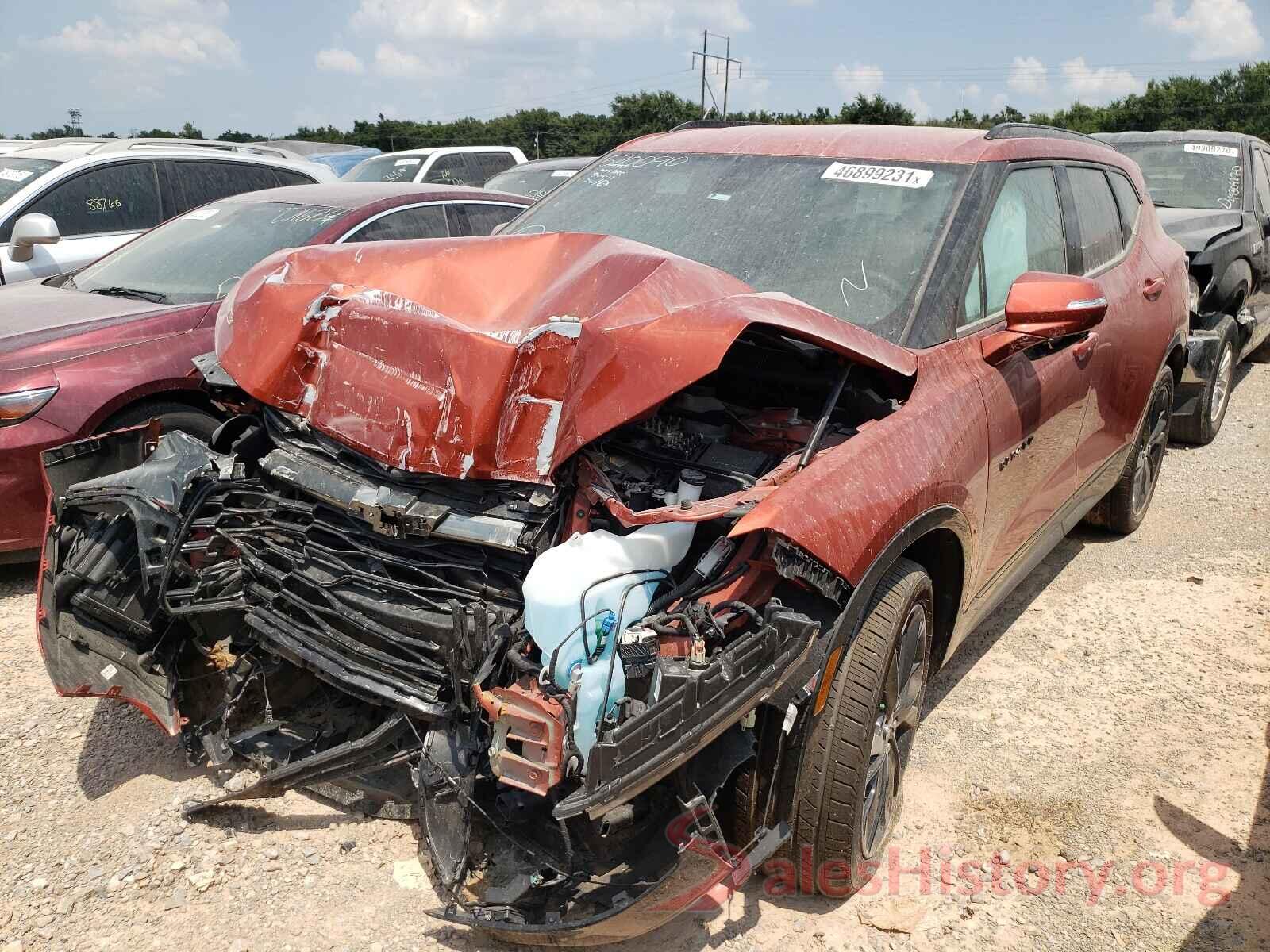 3GNKBERS3MS520090 2021 CHEVROLET BLAZER