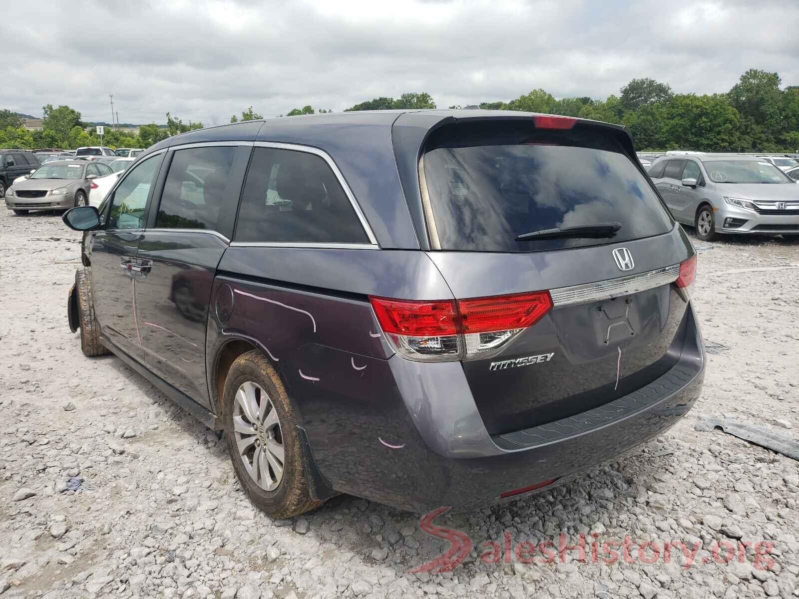 5FNRL5H67GB004448 2016 HONDA ODYSSEY