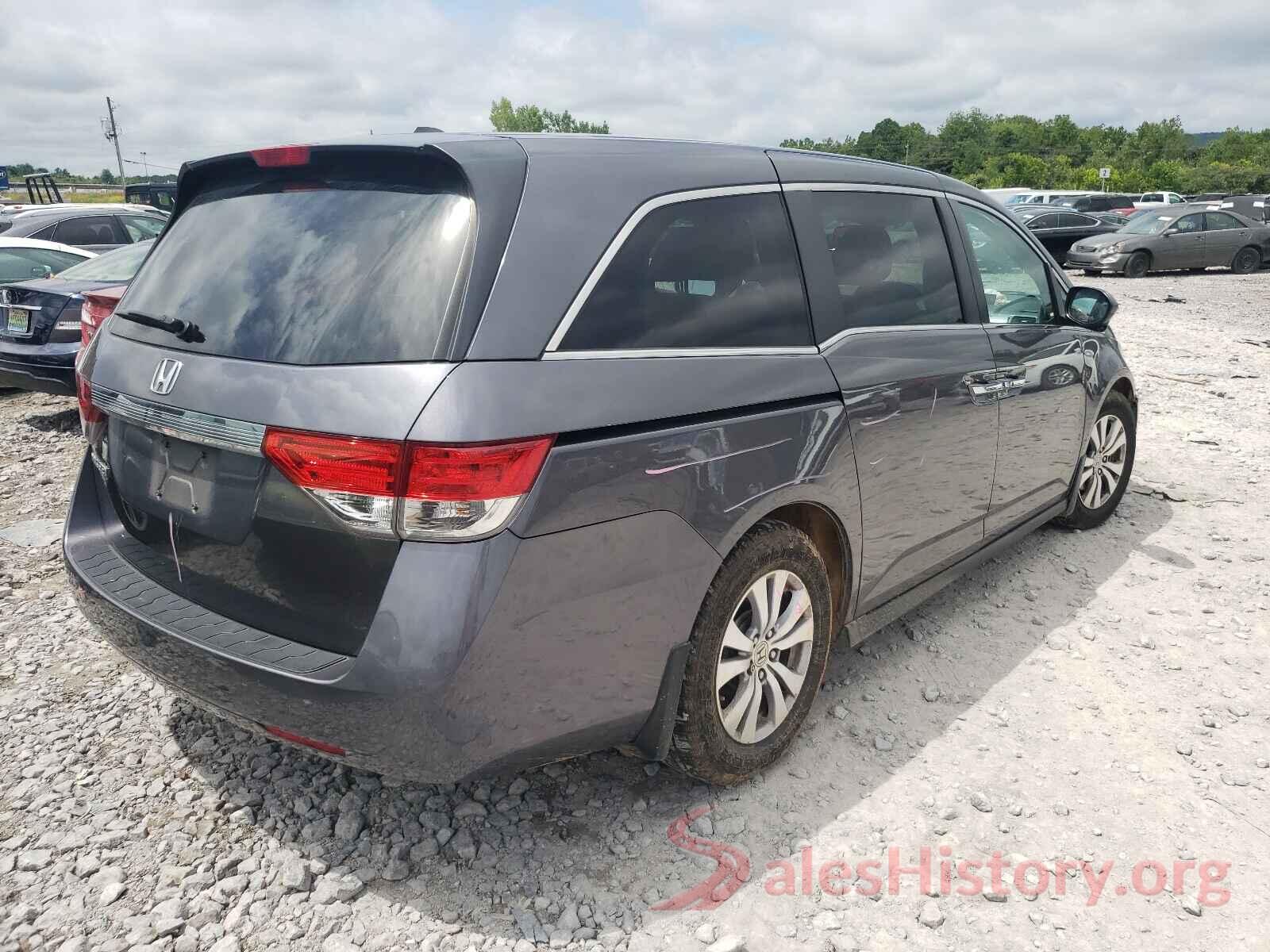 5FNRL5H67GB004448 2016 HONDA ODYSSEY