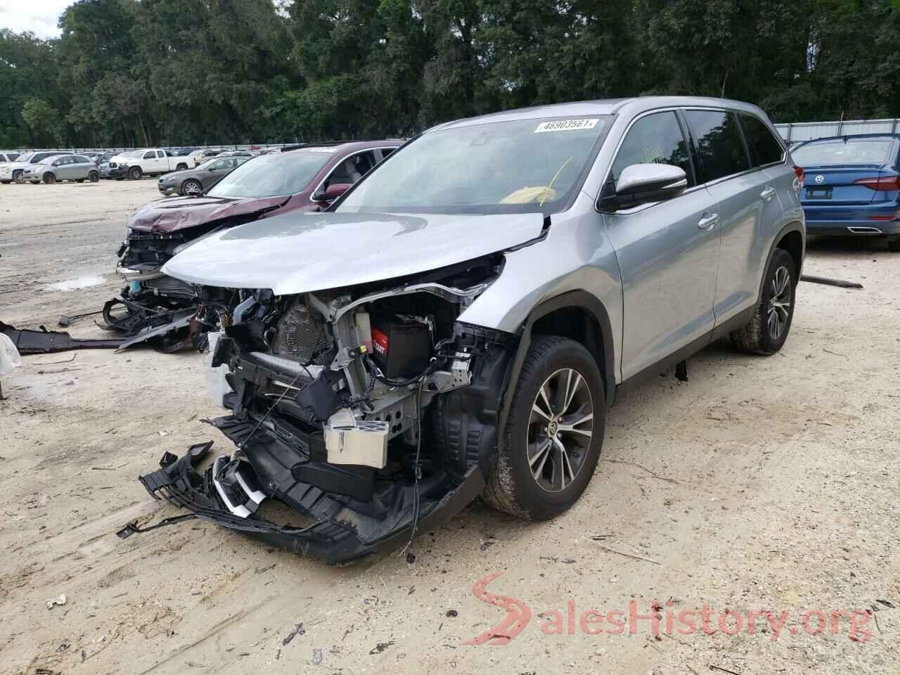 5TDZARFH5KS061236 2019 TOYOTA HIGHLANDER