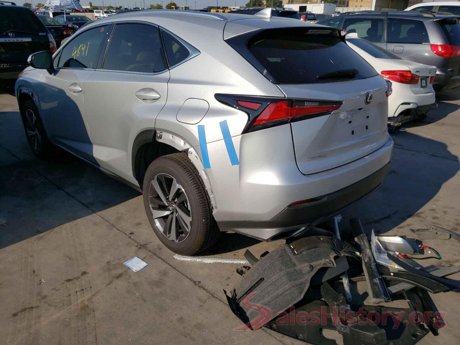 JTJYARBZ7J2106190 2018 LEXUS NX