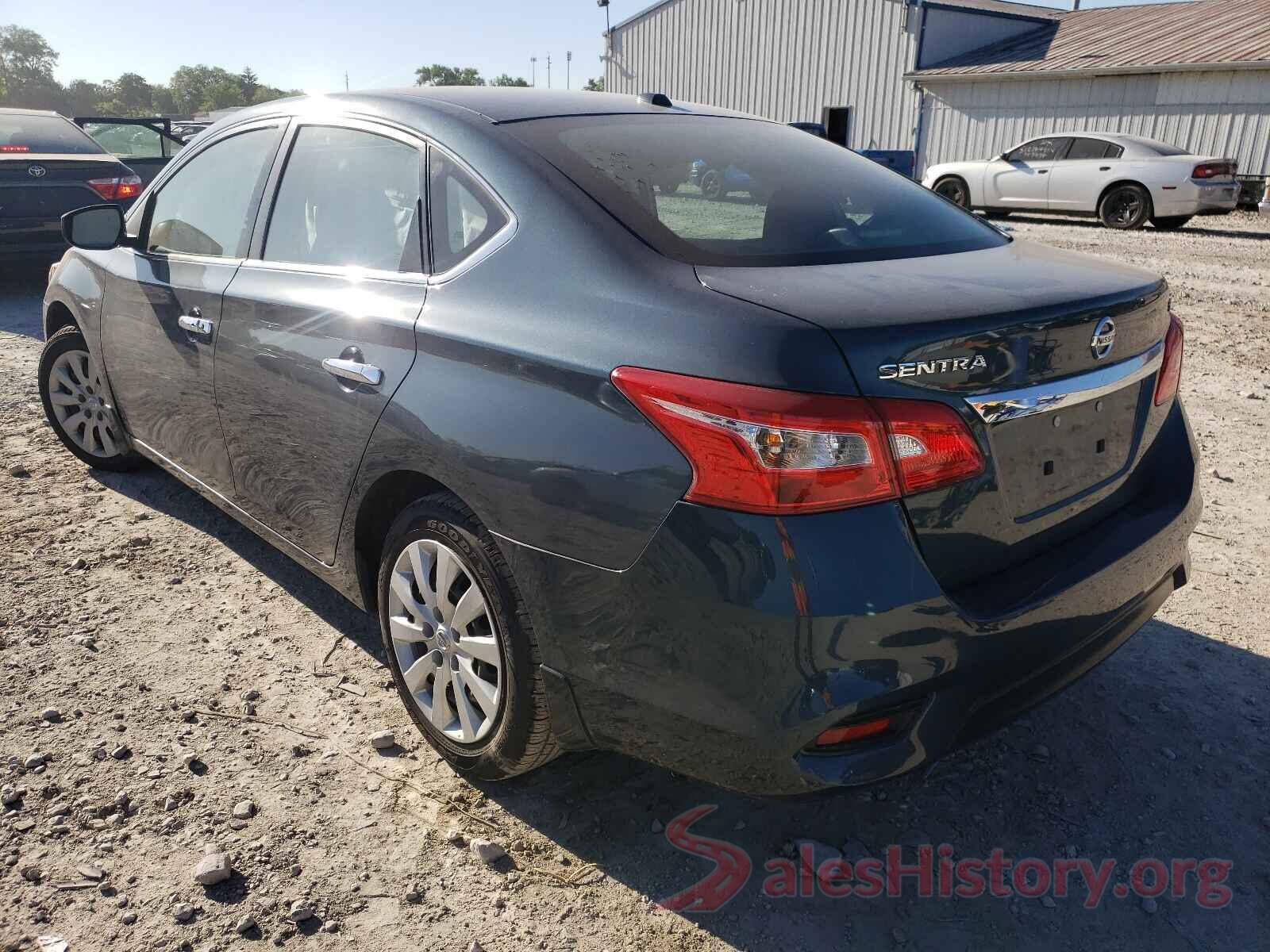 3N1AB7AP1HL650640 2017 NISSAN SENTRA