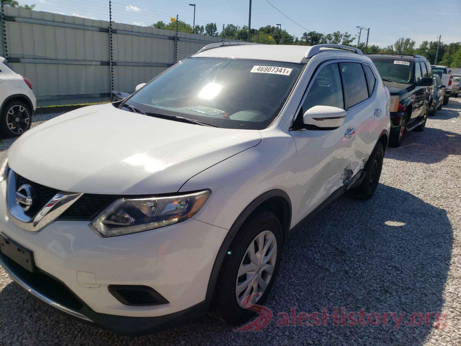 KNMAT2MV7GP633223 2016 NISSAN ROGUE