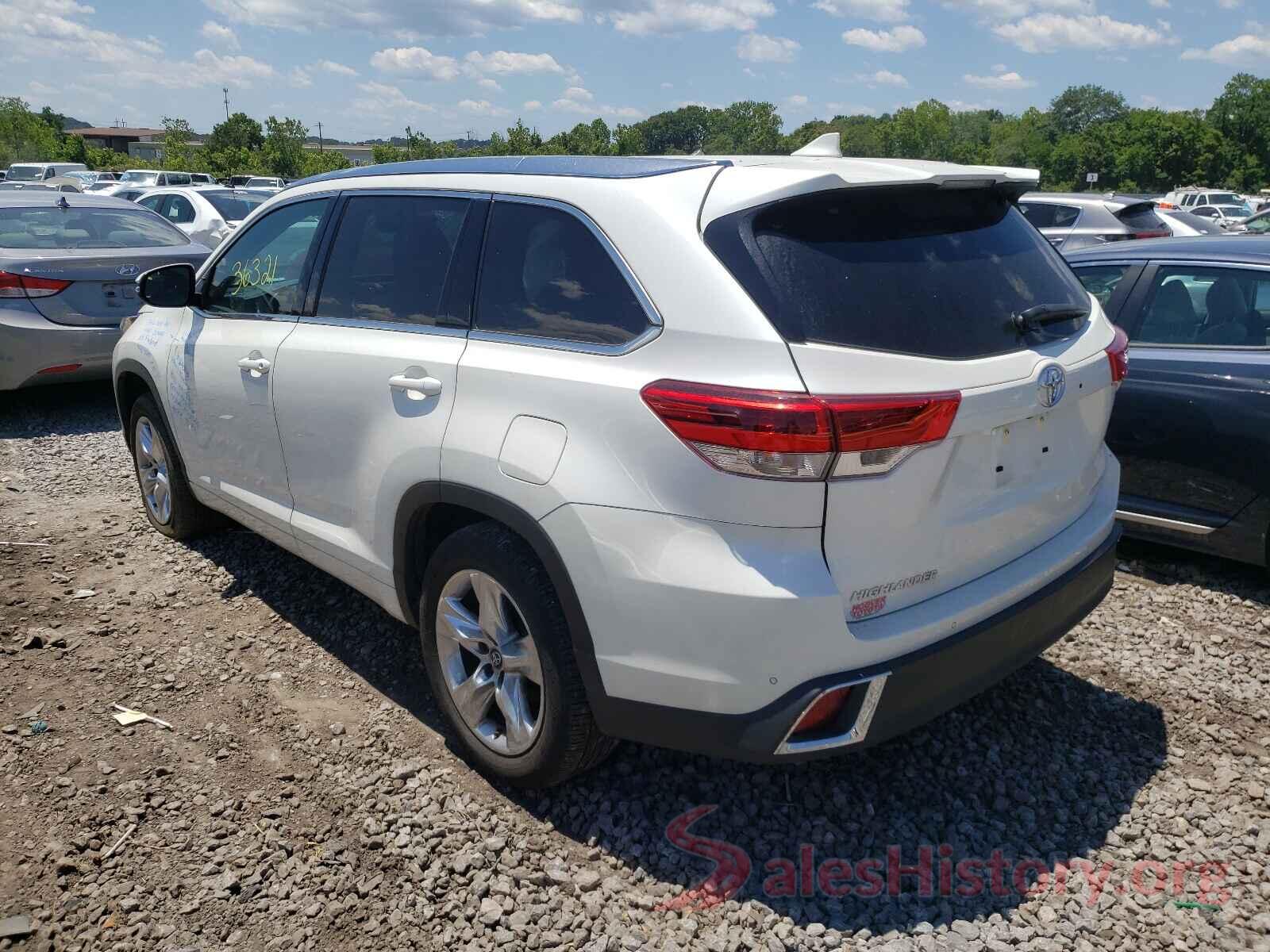 5TDYZRFH0KS348360 2019 TOYOTA HIGHLANDER