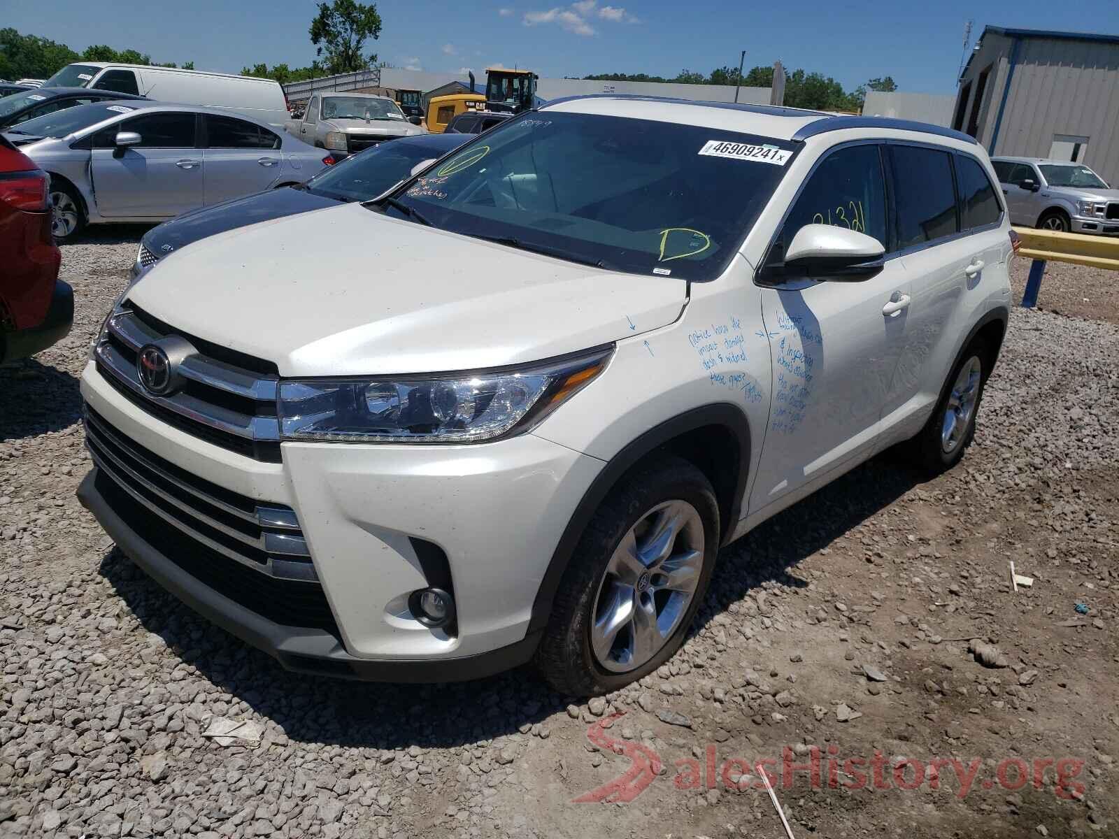 5TDYZRFH0KS348360 2019 TOYOTA HIGHLANDER