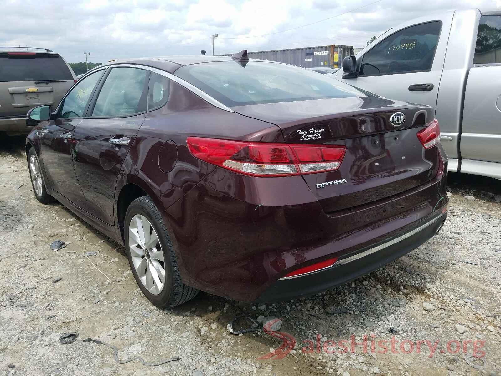 5XXGT4L33HG124602 2017 KIA OPTIMA