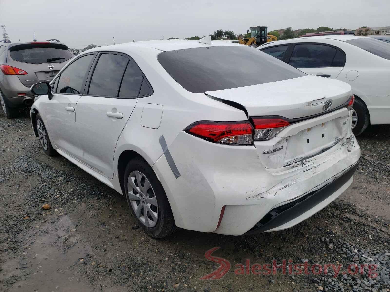 JTDEPRAE5LJ033512 2020 TOYOTA COROLLA