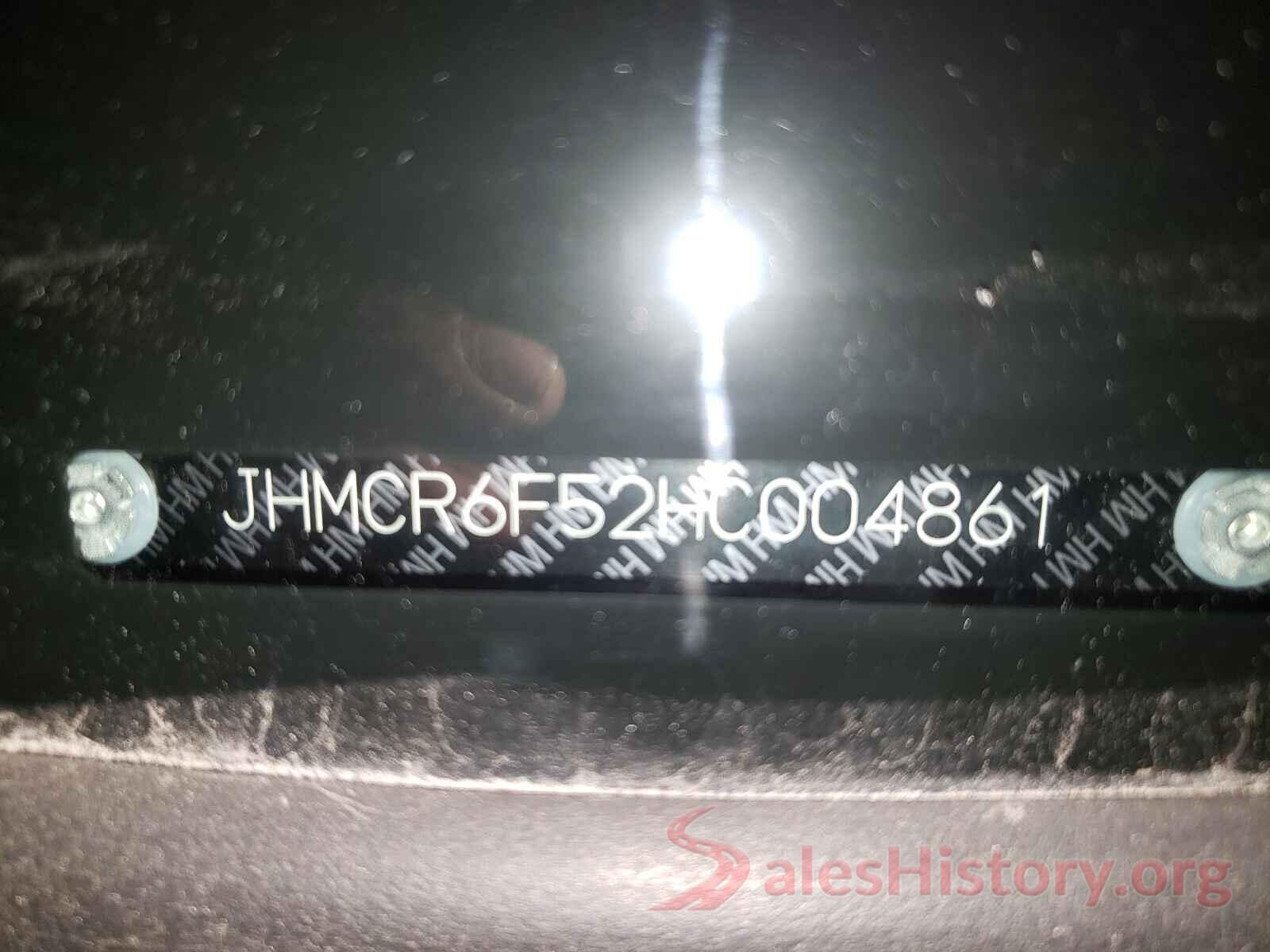 JHMCR6F52HC004861 2017 HONDA ACCORD