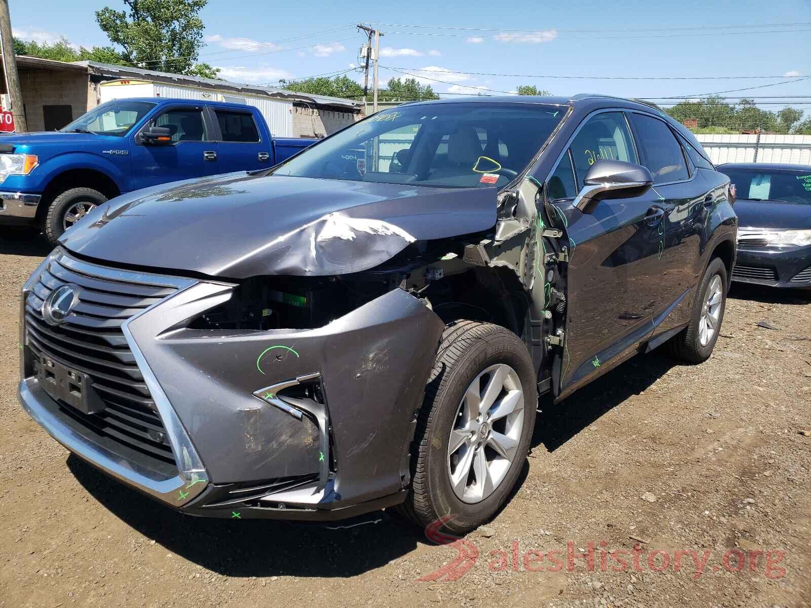 2T2BZMCA7GC016413 2016 LEXUS RX350