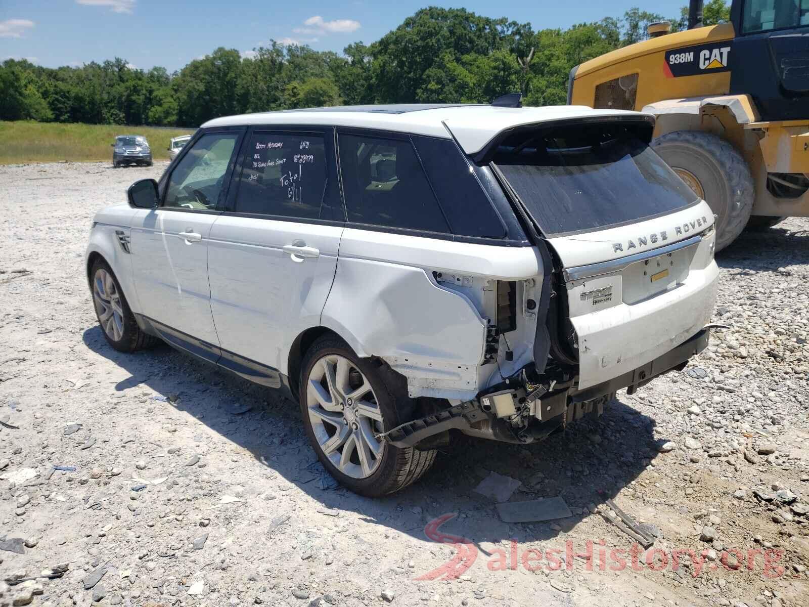 SALWR2RV8JA800835 2018 LAND ROVER RANGEROVER