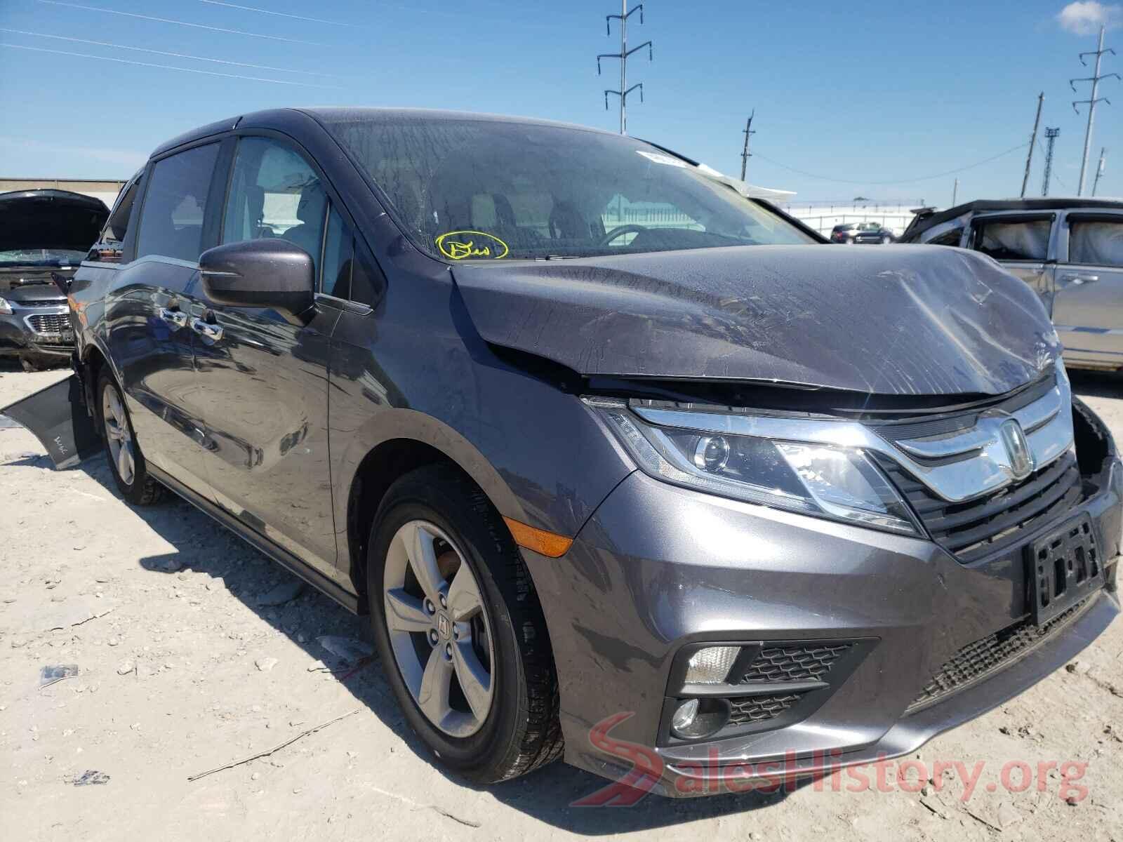 5FNRL6H7XKB135607 2019 HONDA ODYSSEY