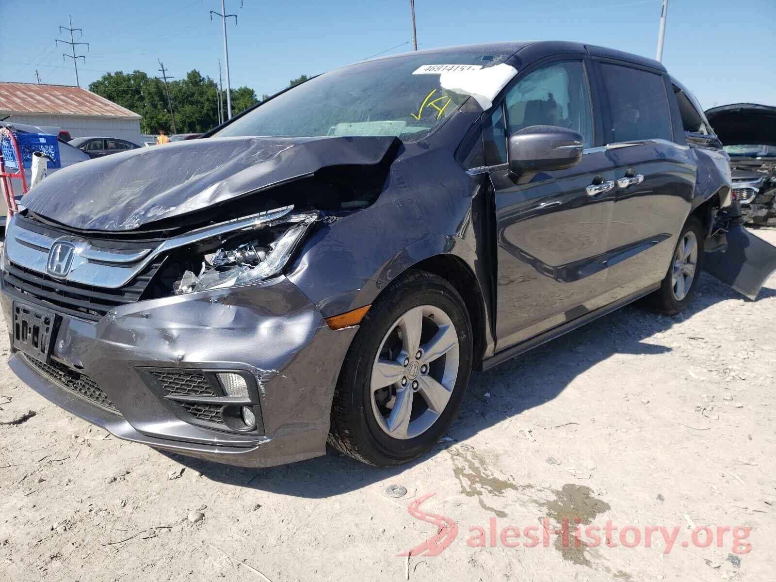 5FNRL6H7XKB135607 2019 HONDA ODYSSEY