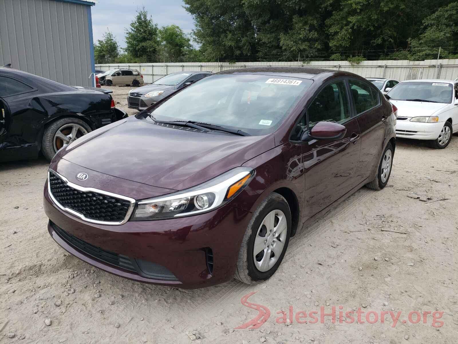 3KPFK4A77HE133204 2017 KIA FORTE