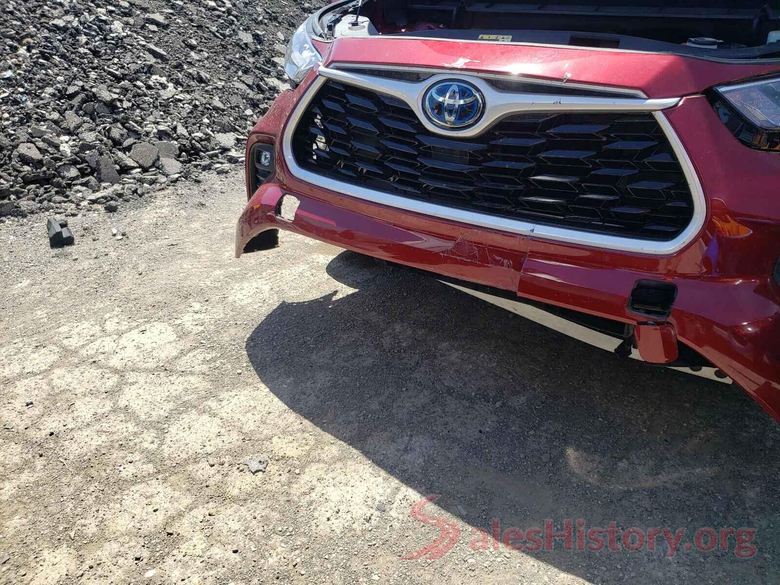 5TDBBRCH1LS003435 2020 TOYOTA HIGHLANDER