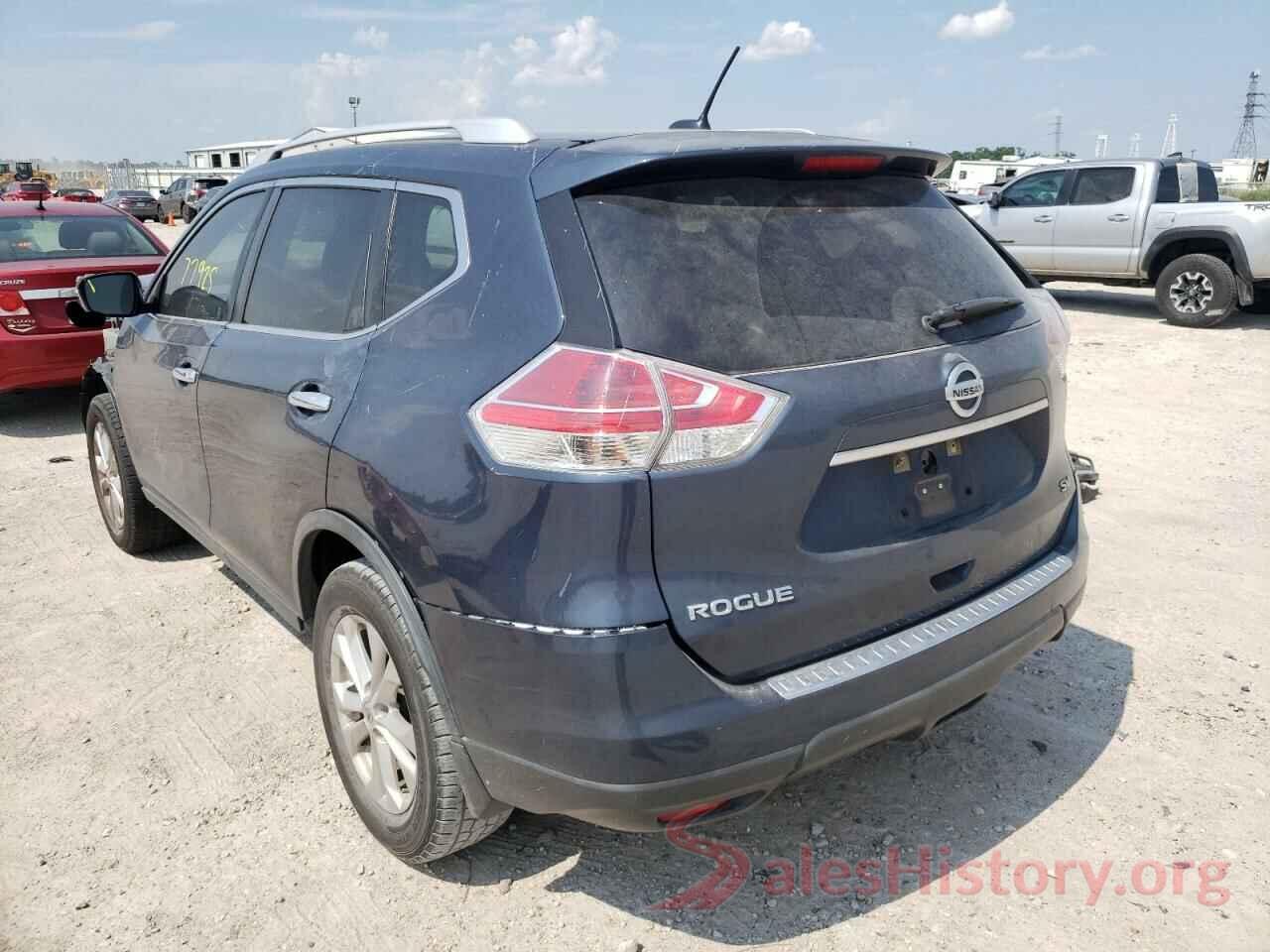 KNMAT2MT3GP625201 2016 NISSAN ROGUE