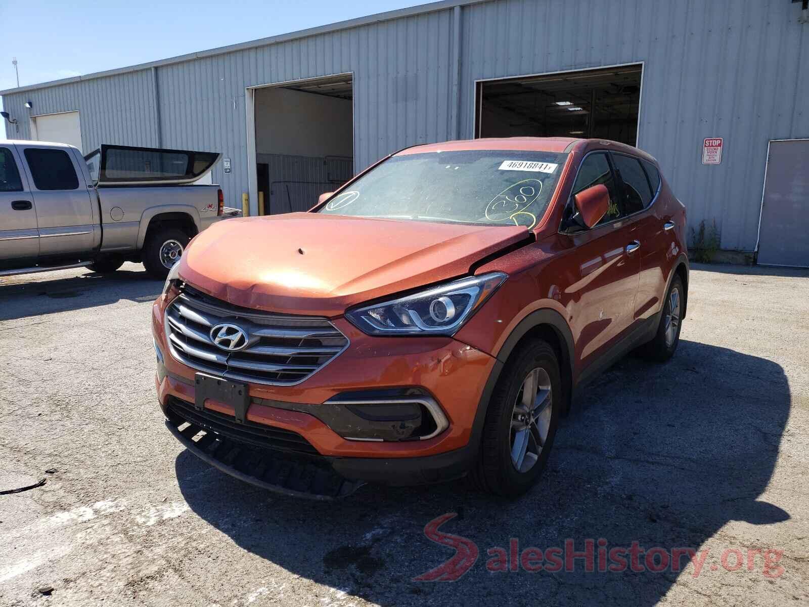 5XYZT3LB2HG487768 2017 HYUNDAI SANTA FE