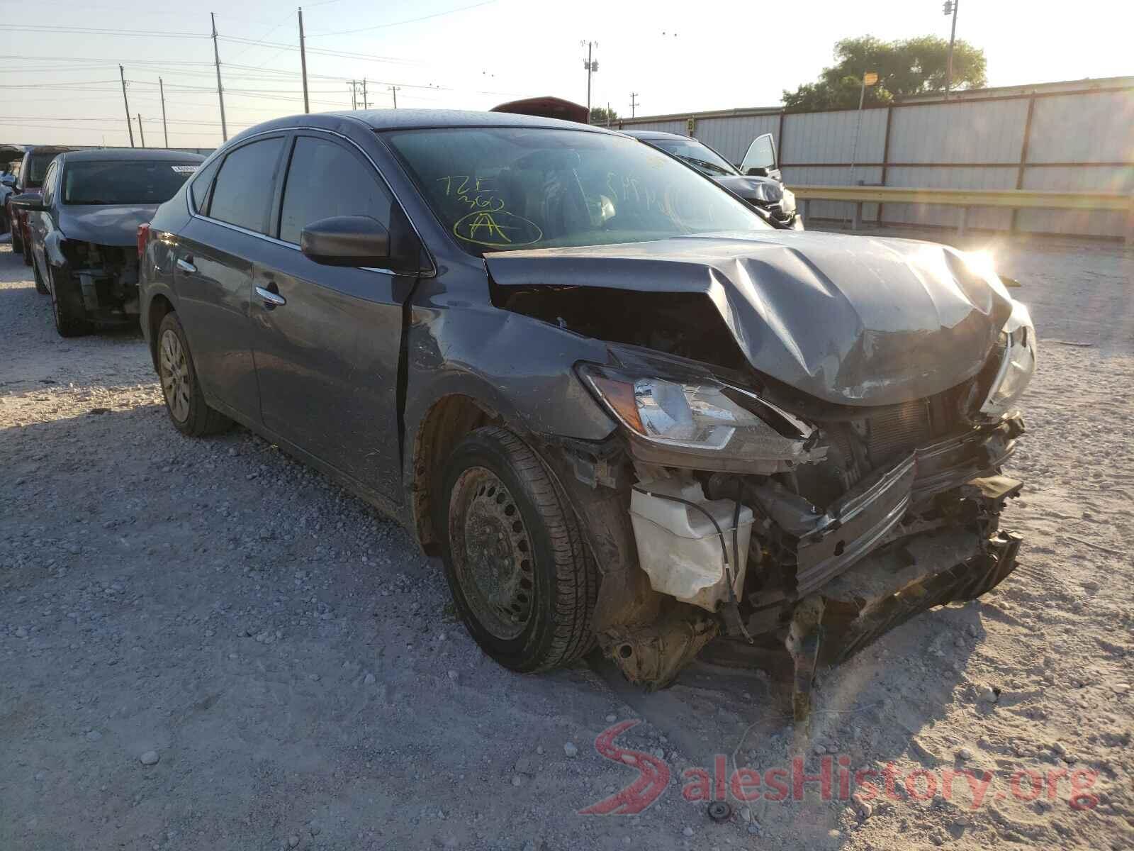 3N1AB7AP5KY423736 2019 NISSAN SENTRA