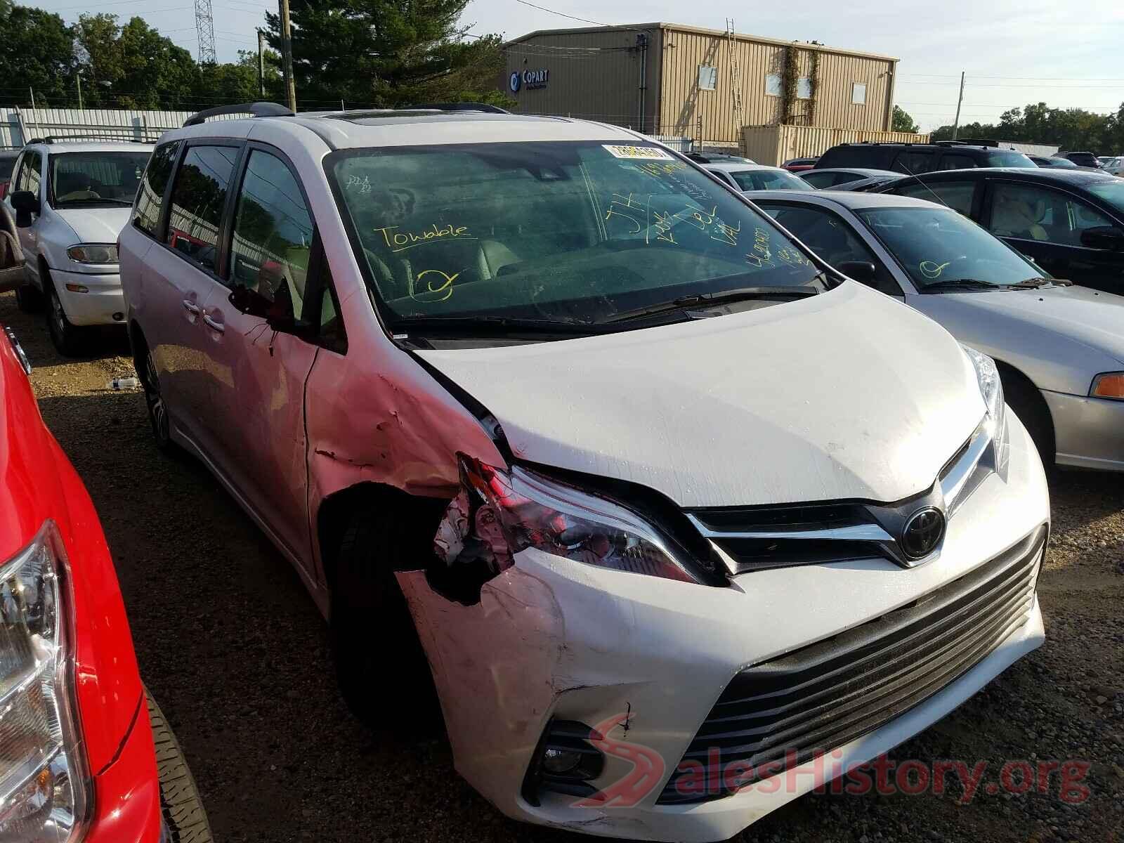 5TDYZ3DCXKS978374 2019 TOYOTA SIENNA