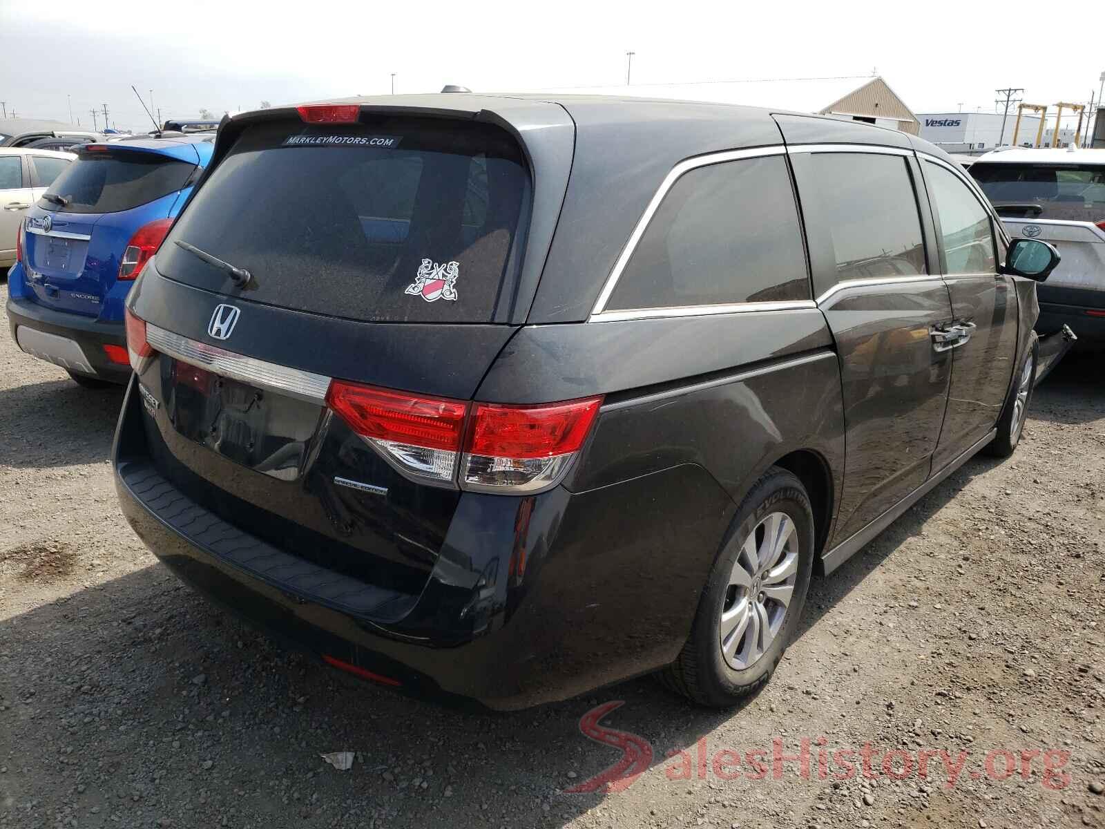 5FNRL5H37GB029226 2016 HONDA ODYSSEY