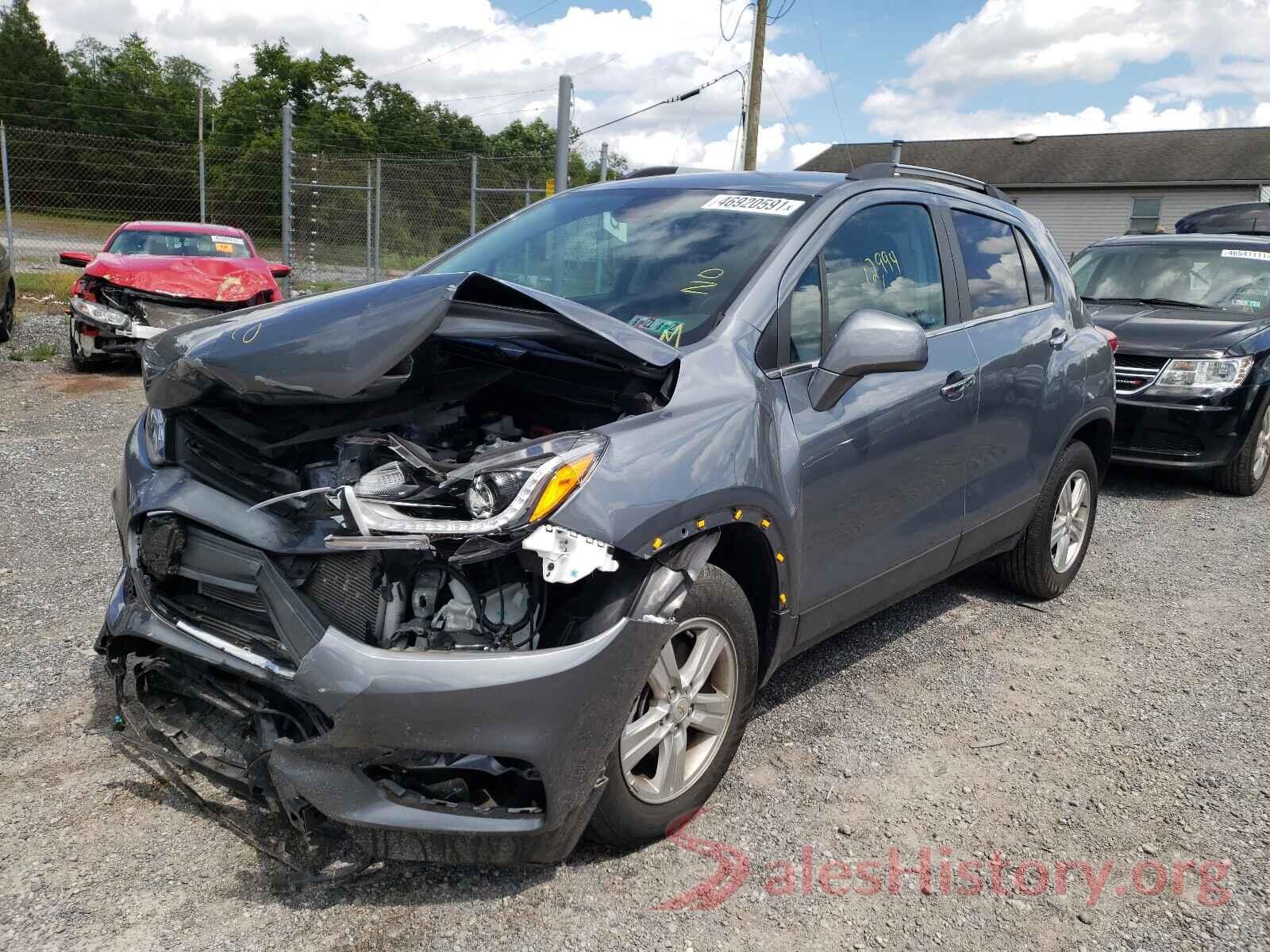 KL7CJPSB6KB900083 2019 CHEVROLET TRAX