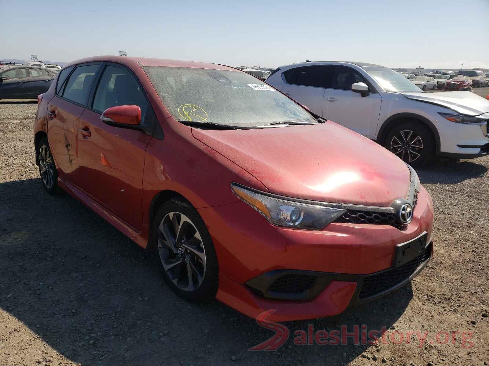 JTNKARJE1HJ523808 2017 TOYOTA COROLLA