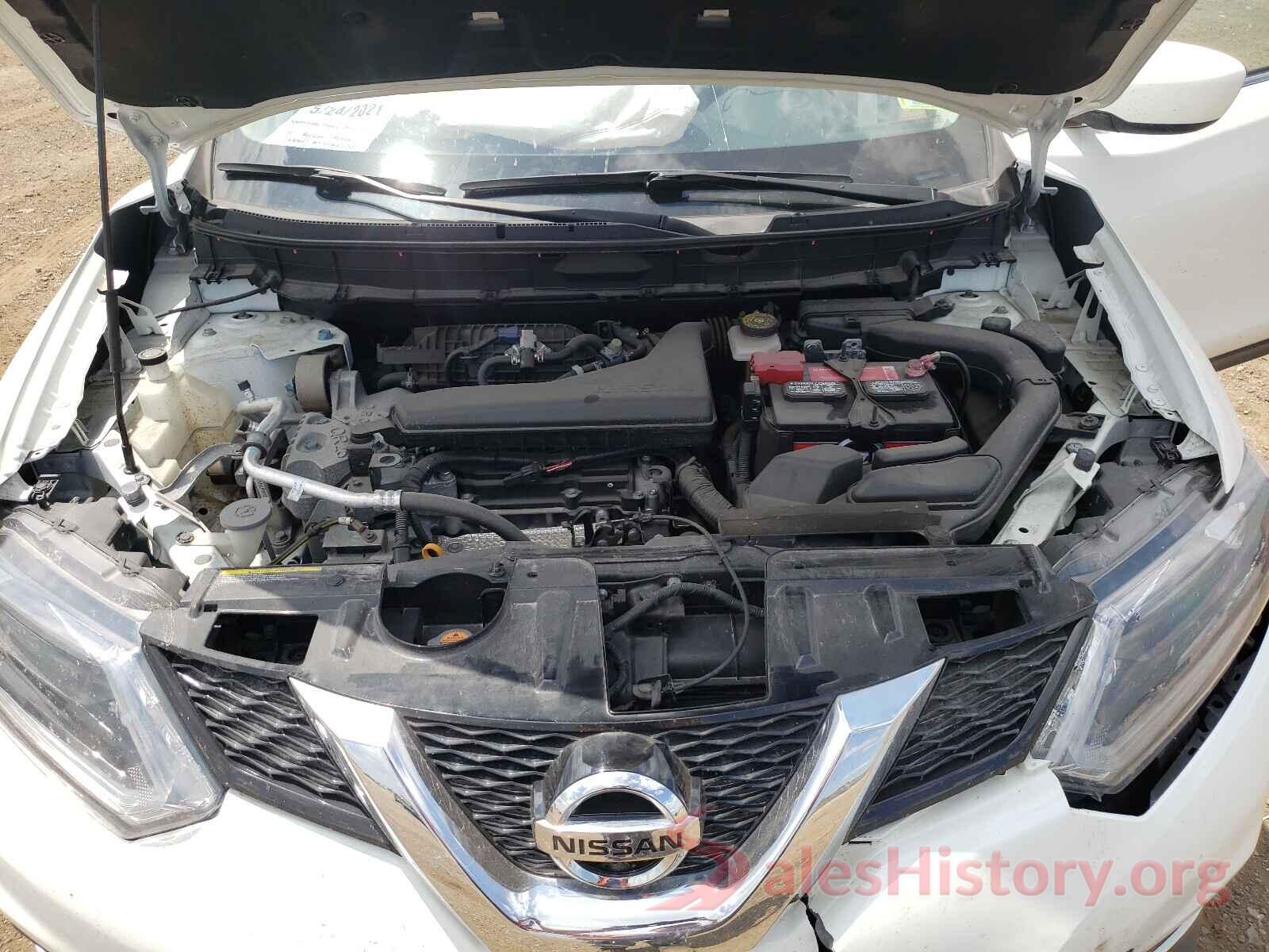 KNMAT2MT2GP643754 2016 NISSAN ROGUE