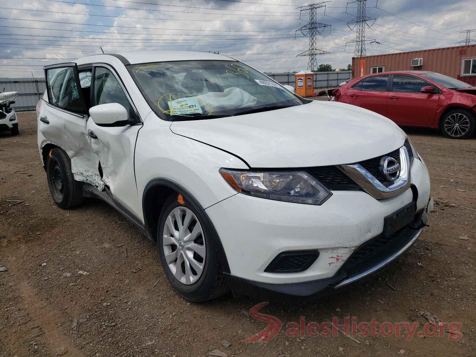 KNMAT2MT2GP643754 2016 NISSAN ROGUE