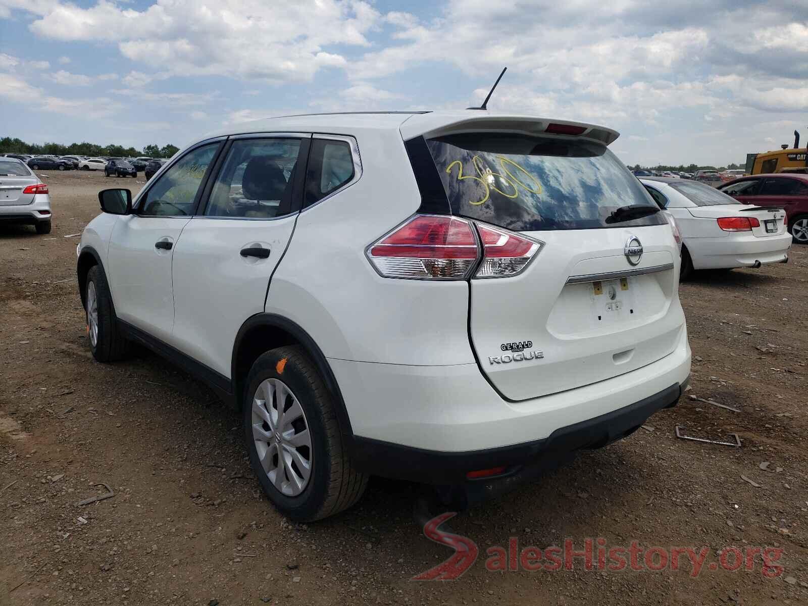 KNMAT2MT2GP643754 2016 NISSAN ROGUE