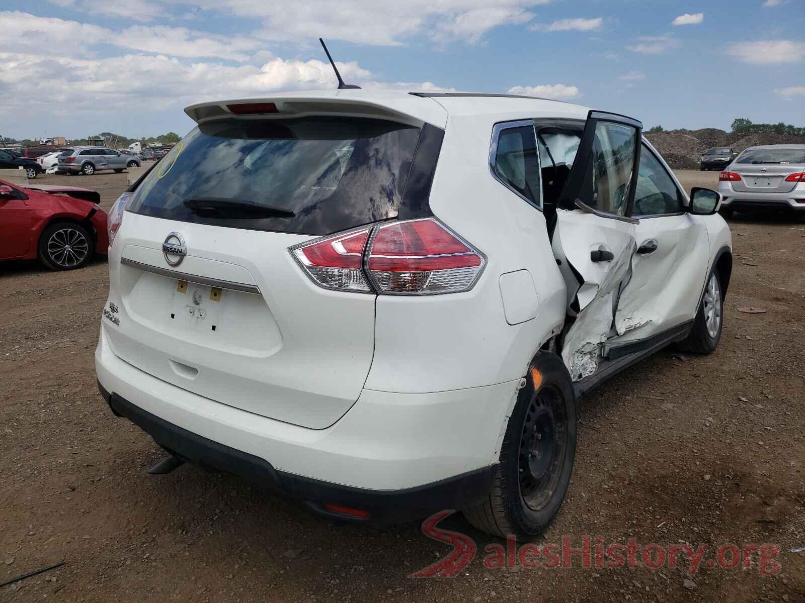 KNMAT2MT2GP643754 2016 NISSAN ROGUE