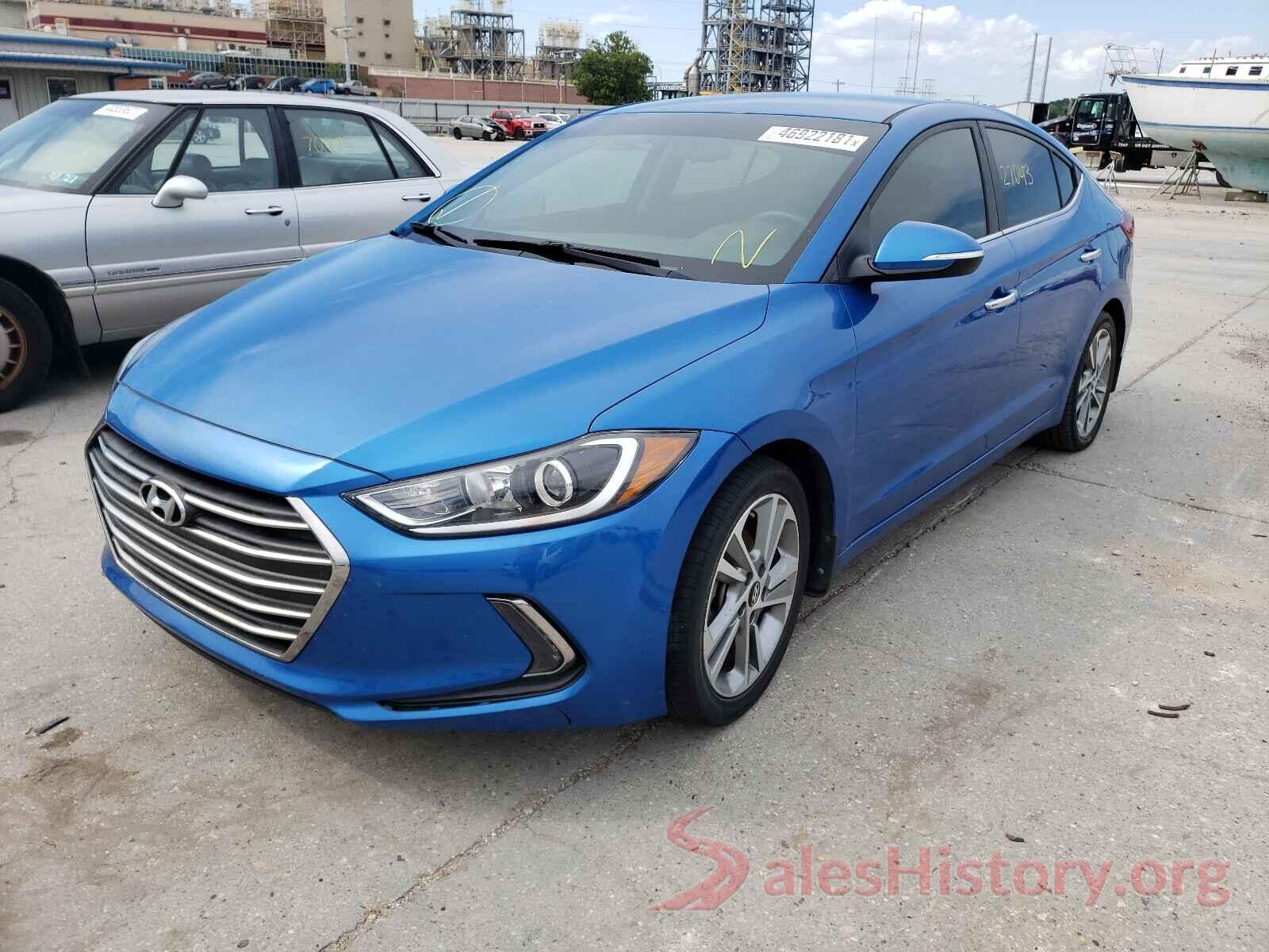 KMHD84LF6HU357099 2017 HYUNDAI ELANTRA