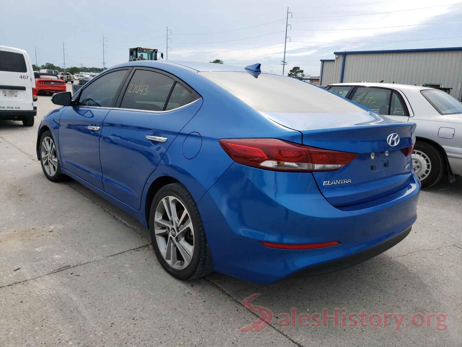 KMHD84LF6HU357099 2017 HYUNDAI ELANTRA