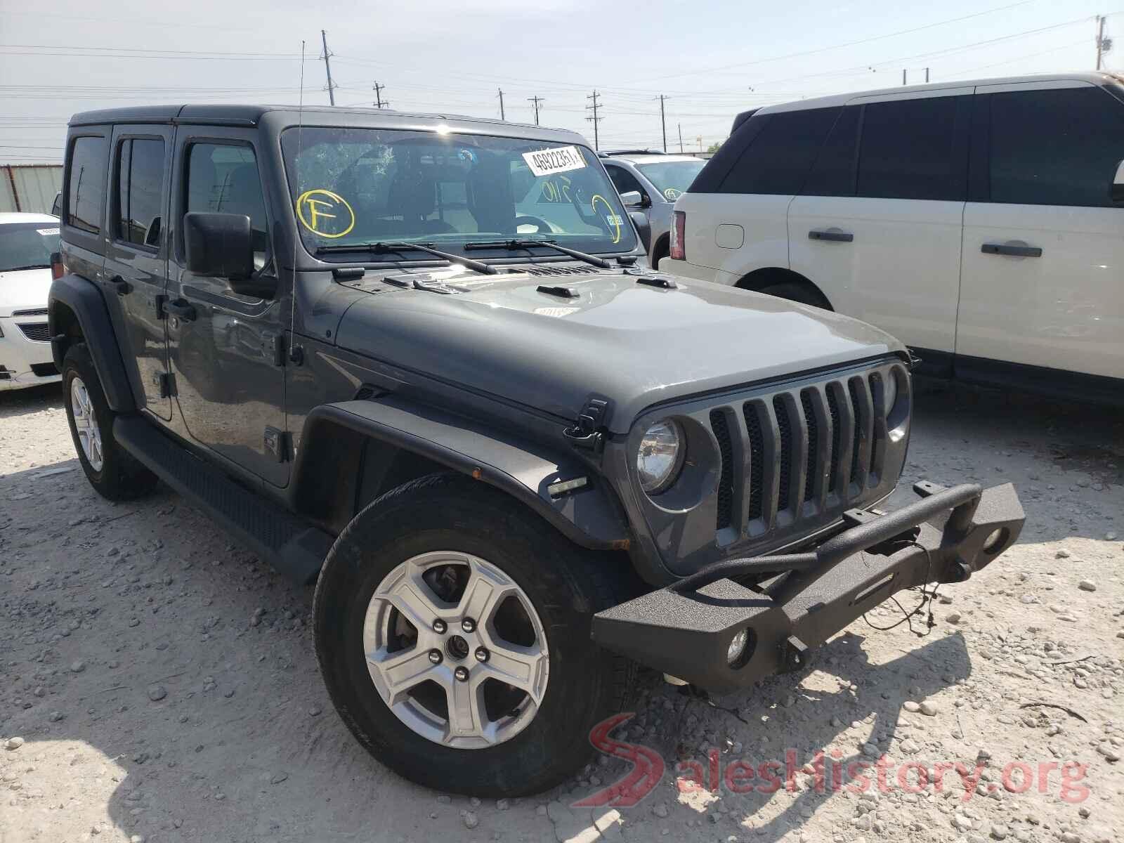 1C4HJXDG4KW556988 2019 JEEP WRANGLER