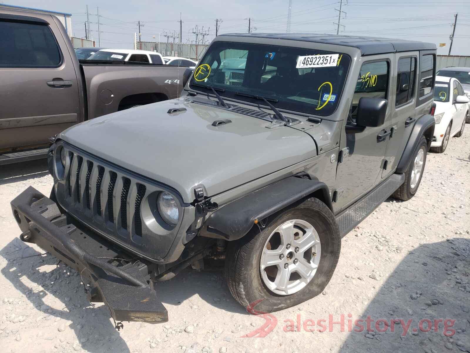 1C4HJXDG4KW556988 2019 JEEP WRANGLER