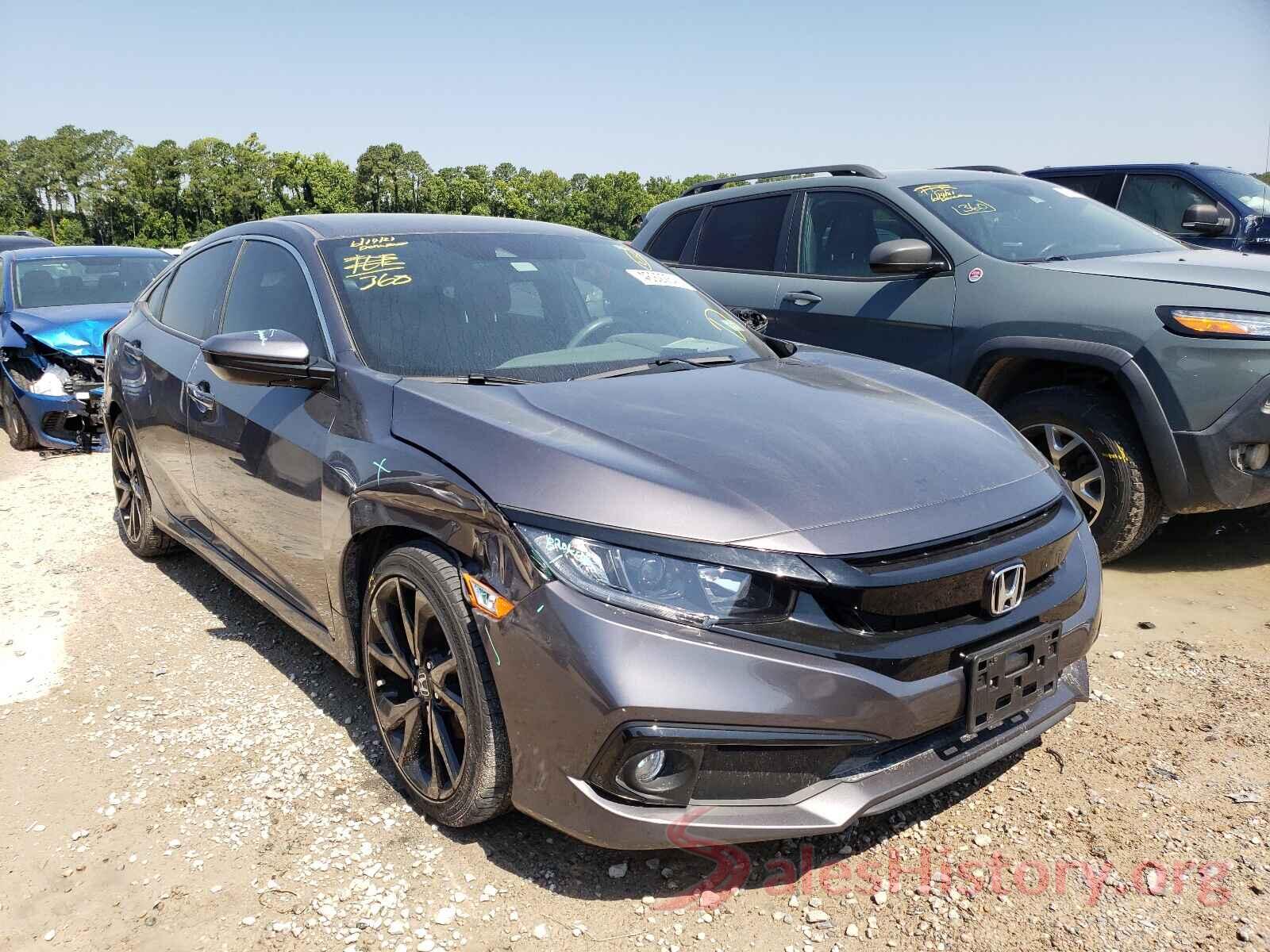 2HGFC2F82KH501708 2019 HONDA CIVIC