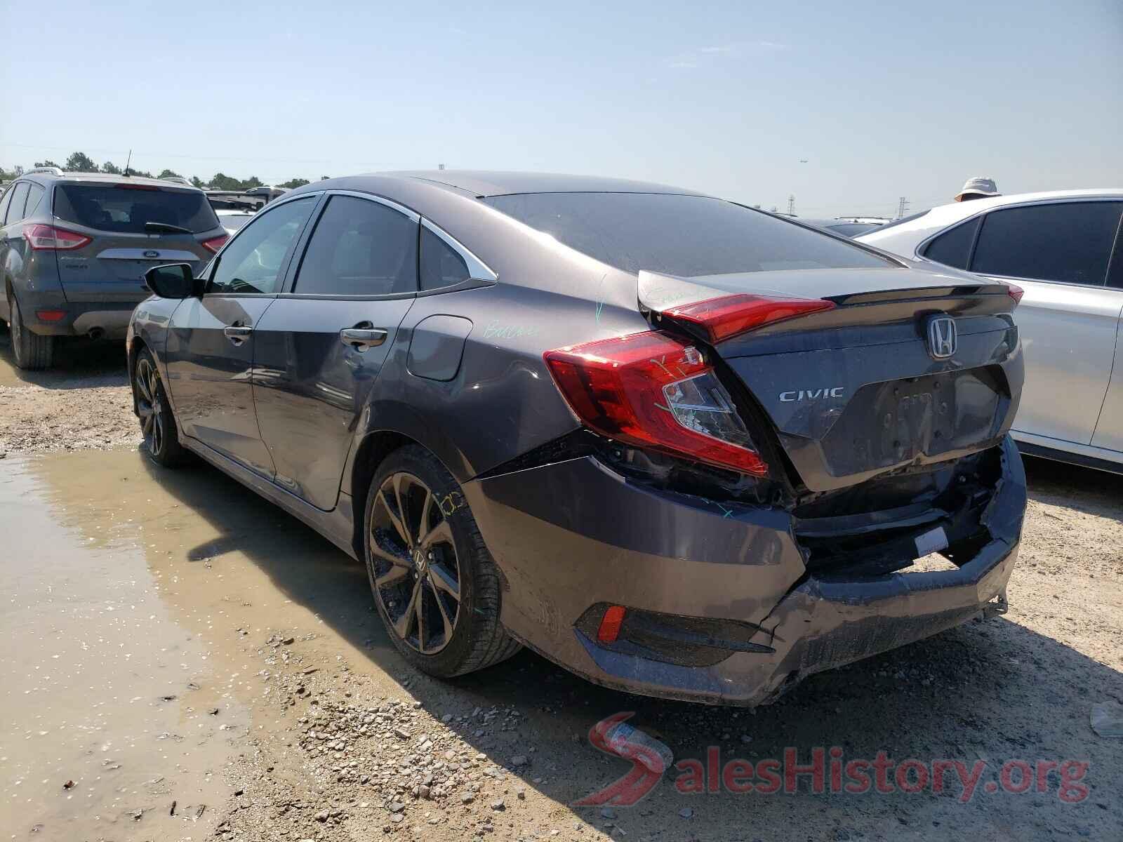 2HGFC2F82KH501708 2019 HONDA CIVIC