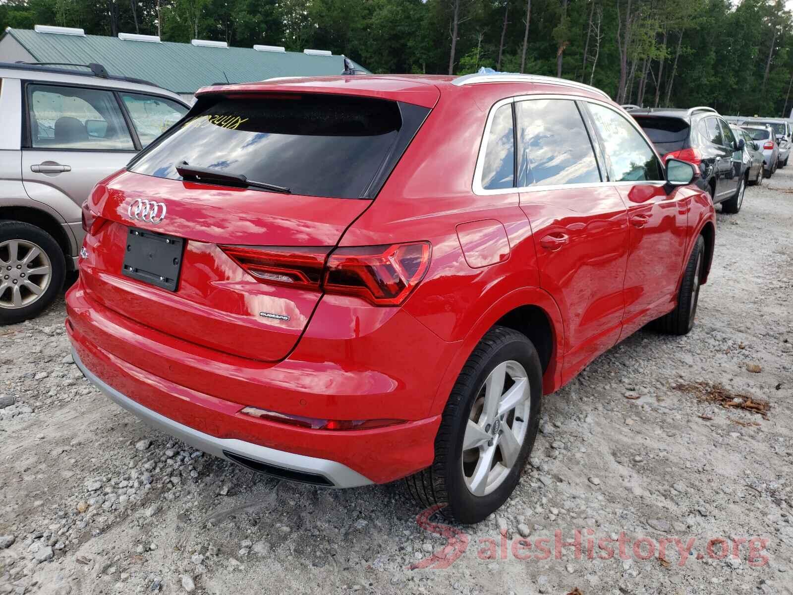 WA1AECF38L1013340 2020 AUDI Q3