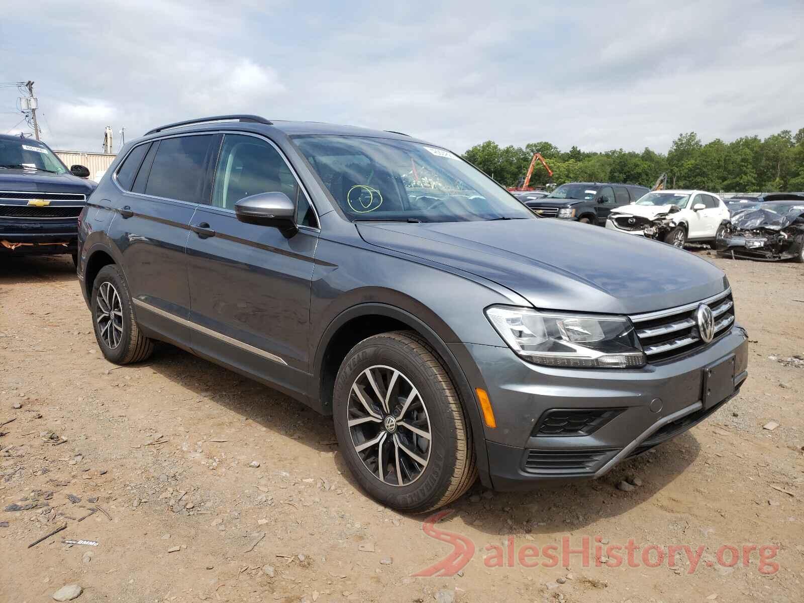 3VV2B7AX1MM005686 2021 VOLKSWAGEN TIGUAN