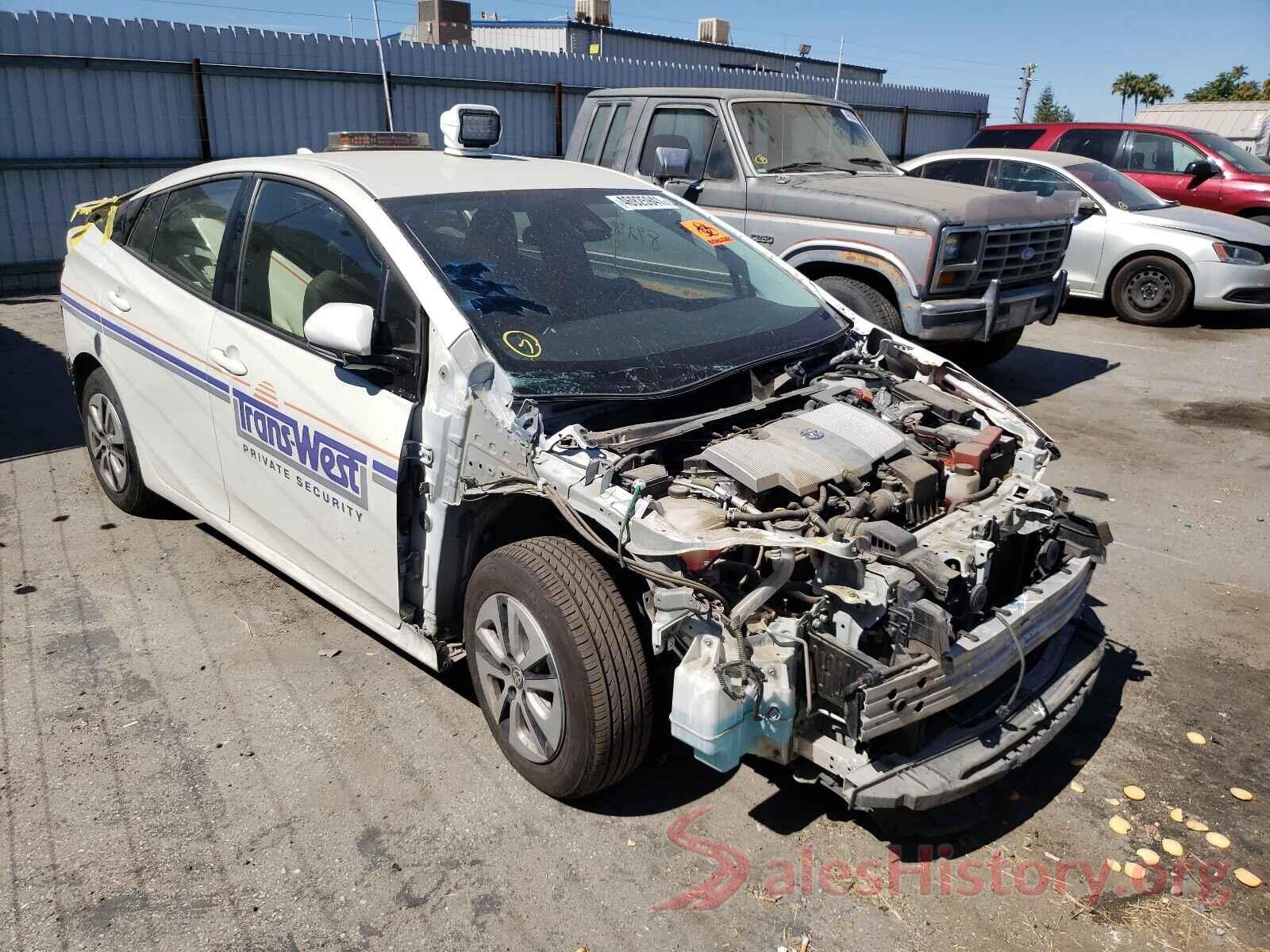 JTDKBRFU8J3591714 2018 TOYOTA PRIUS