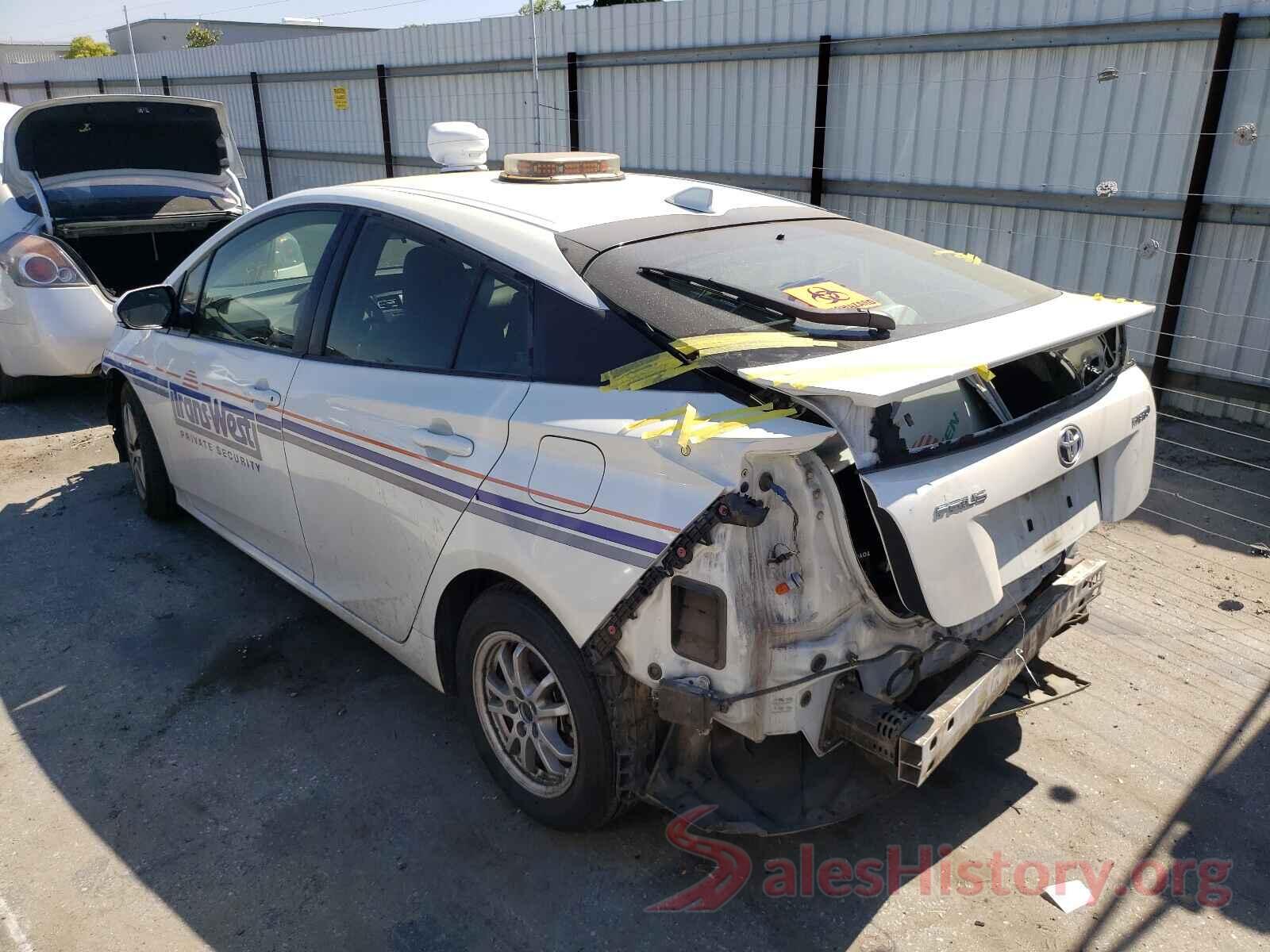 JTDKBRFU8J3591714 2018 TOYOTA PRIUS