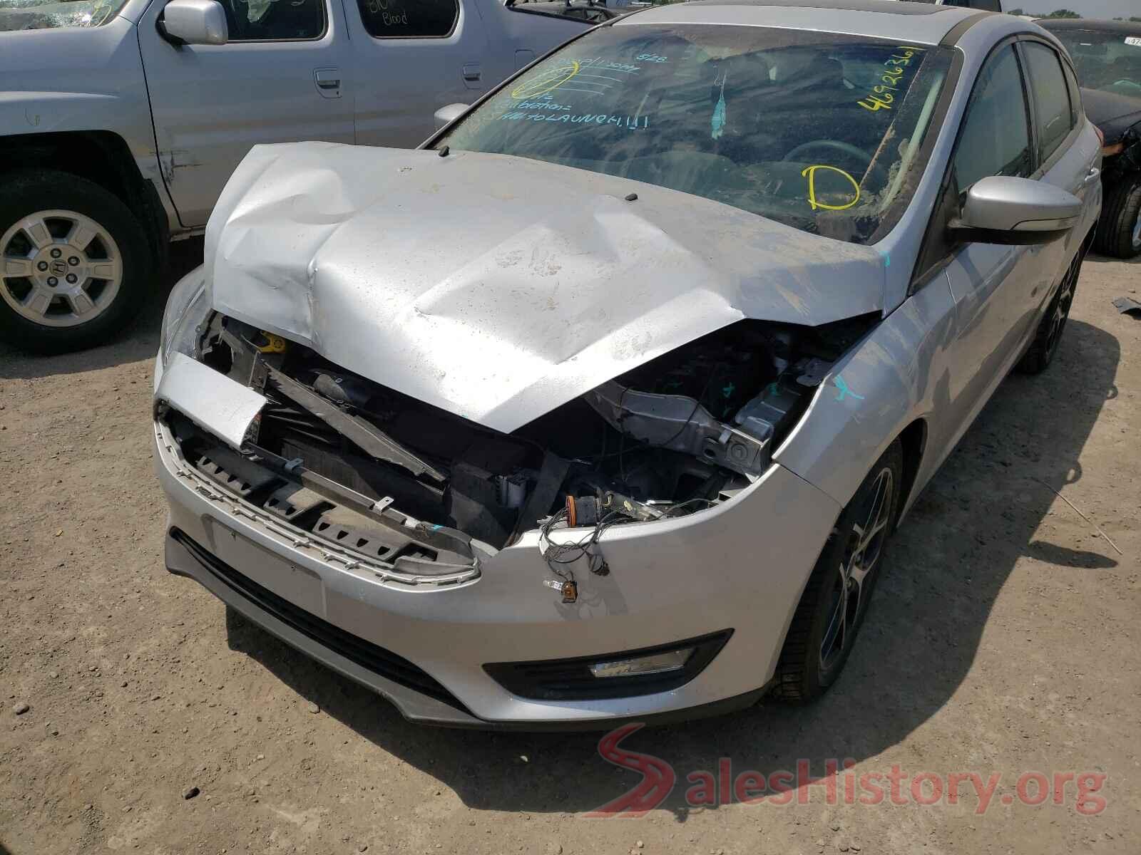 1FADP3M2XHL333140 2017 FORD FOCUS