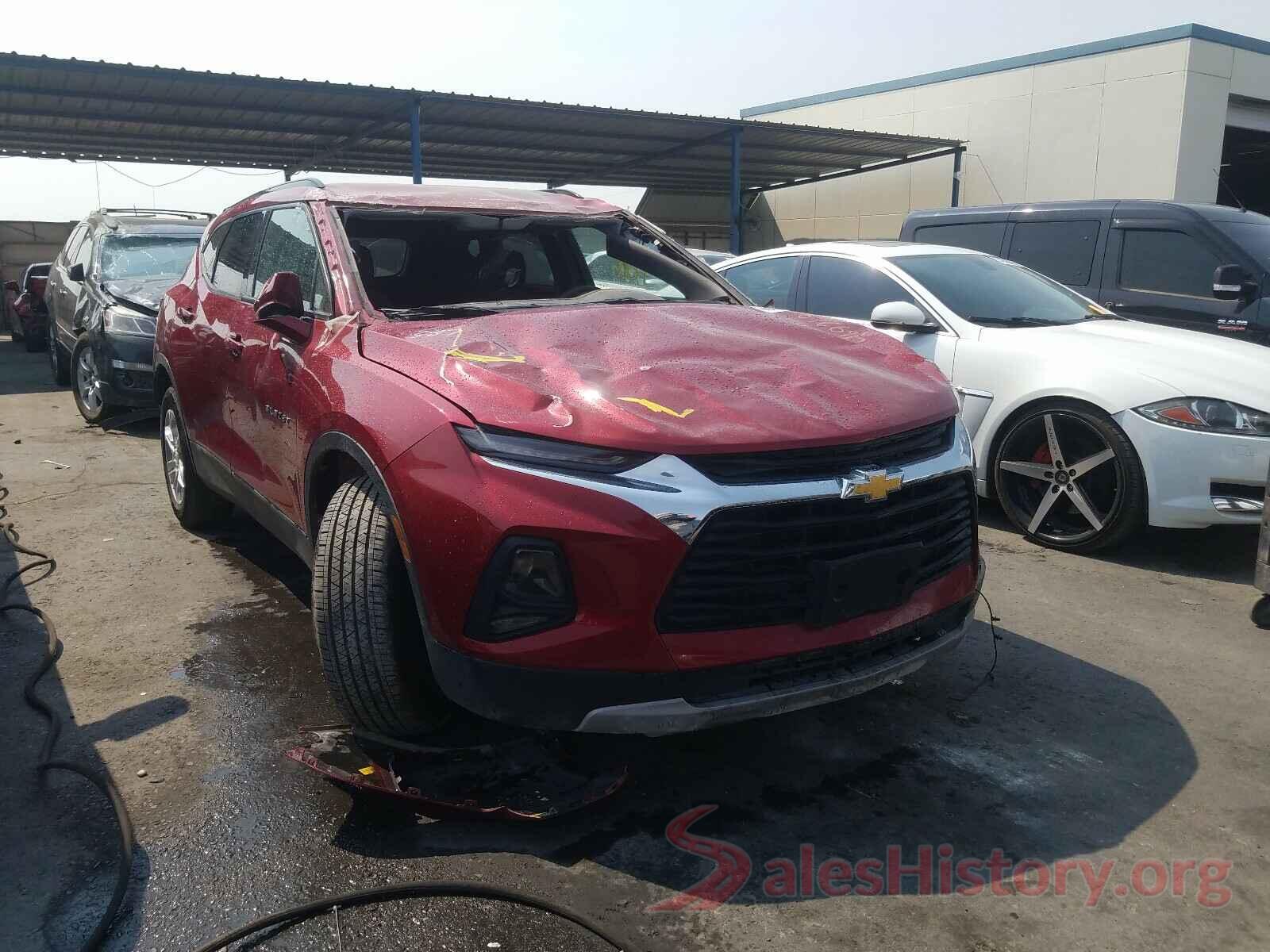 3GNKBCRS1KS591922 2019 CHEVROLET BLAZER 2LT